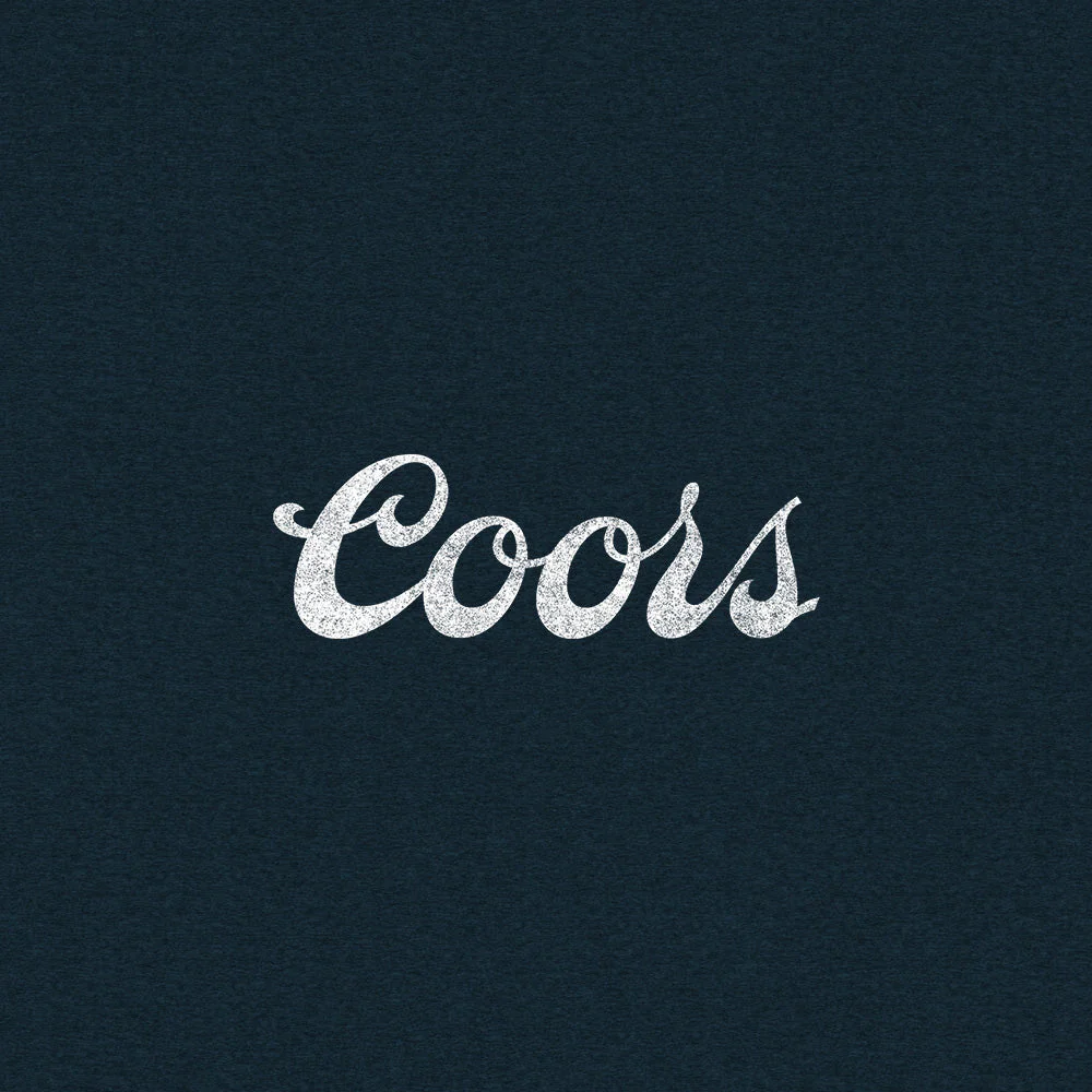 Coors Genuine Bock Beer Left Chest Front and Back Print T-Shirt - Denim Black Heather - Image 4