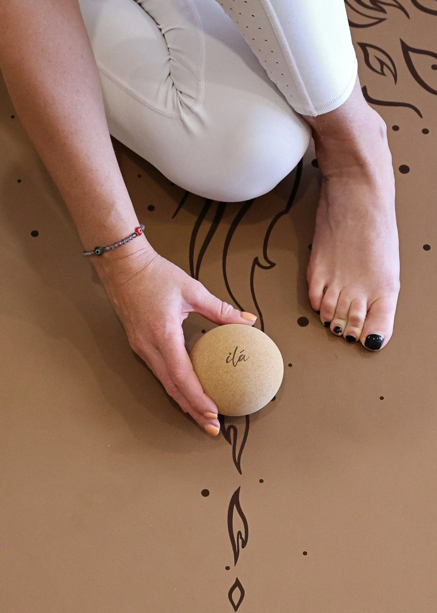 Cork Yoga Ball for Massage - Image 4