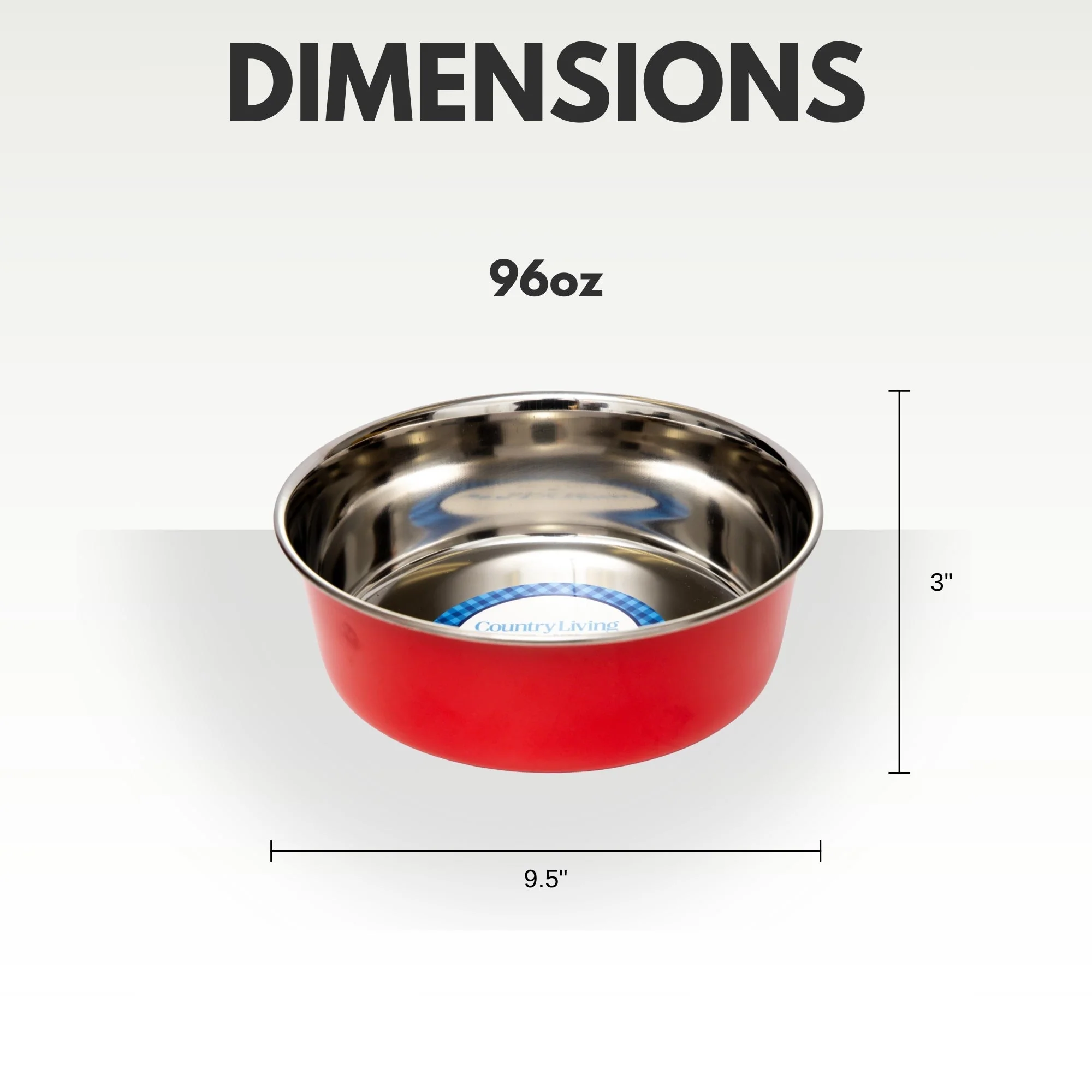 Country Living Set of 2 Heavy Gauge Stainless Steel Dog Bowls - Perfect for Food & Water - Image 15