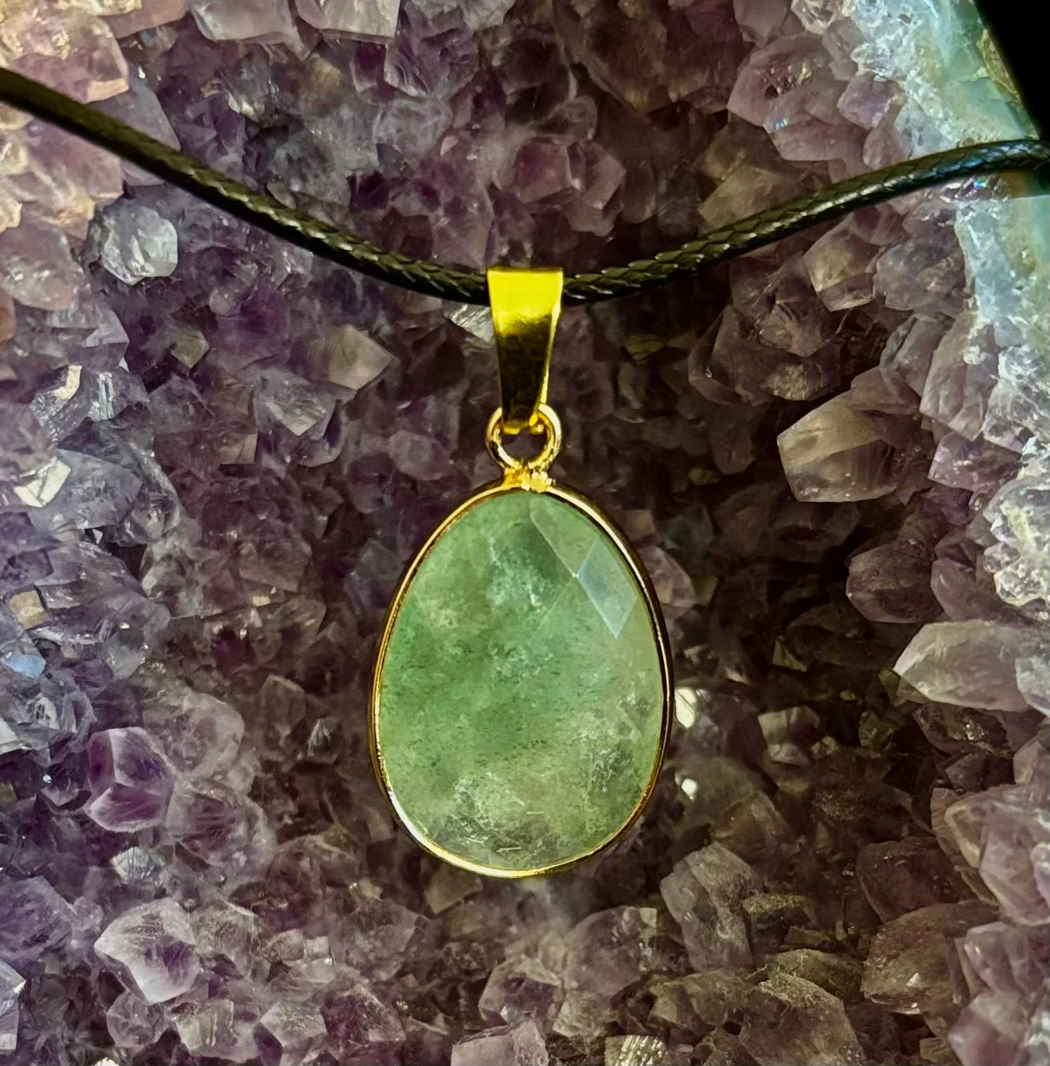 Crystal Drop Necklace β 1 inch Teardrop Pendant (Made in Australia) - Image 16