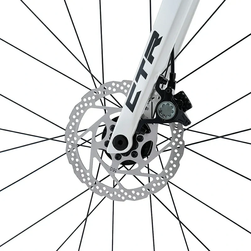 CTR - Carbon Fiber Road Bike-White - Image 5