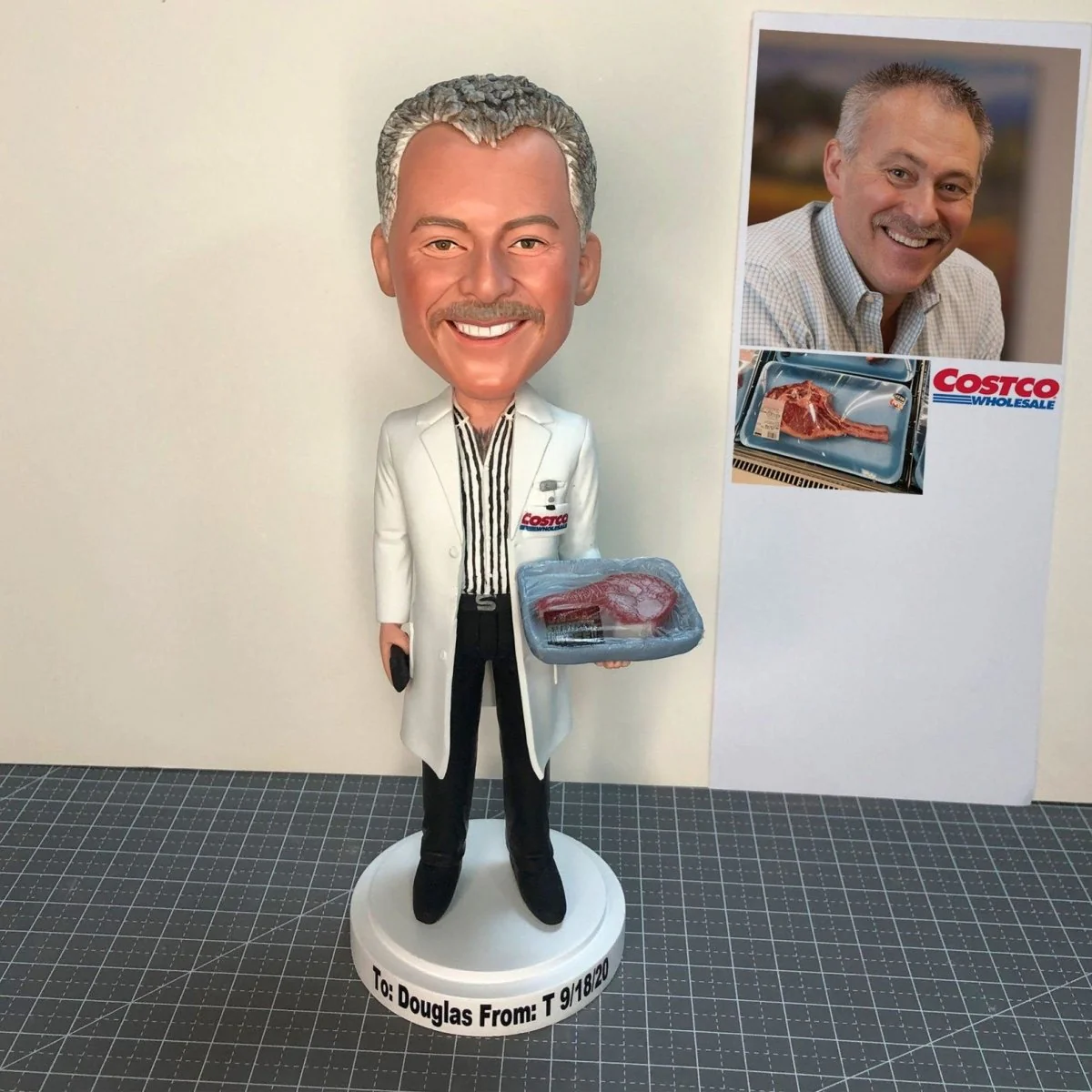 Custom Office Bobbleheads Costco Employee