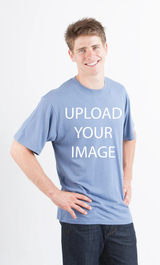 Custom Printed Men's Bamboo Viscose/Organic Cotton Short Sleeve T-Shirt - Image 37