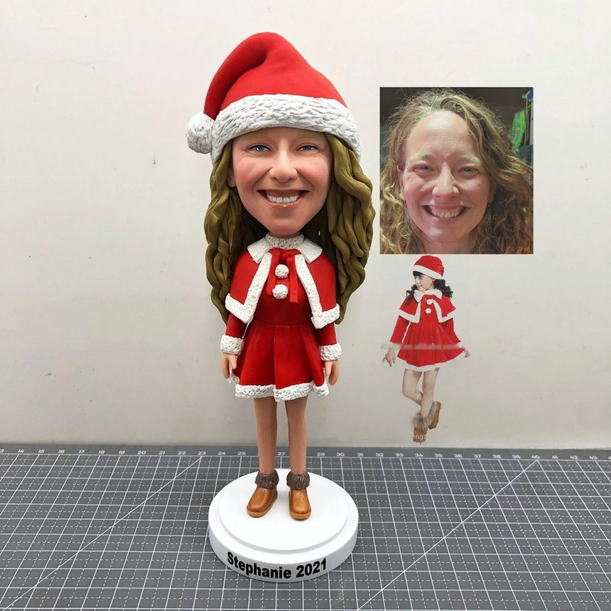 Custom Santa Bobblehead for Christmas