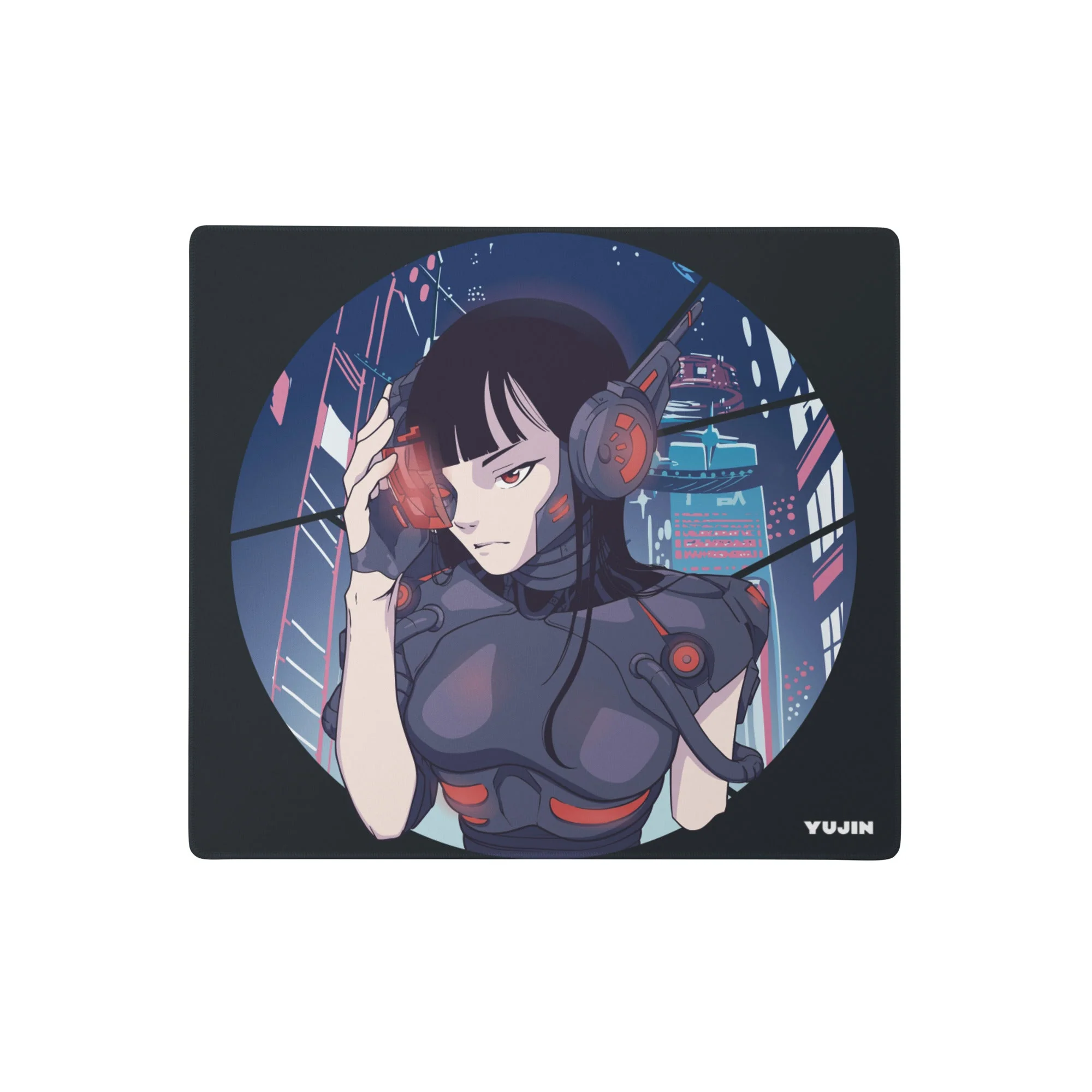 Cyberpunk Girl Gaming Pad - Image 2