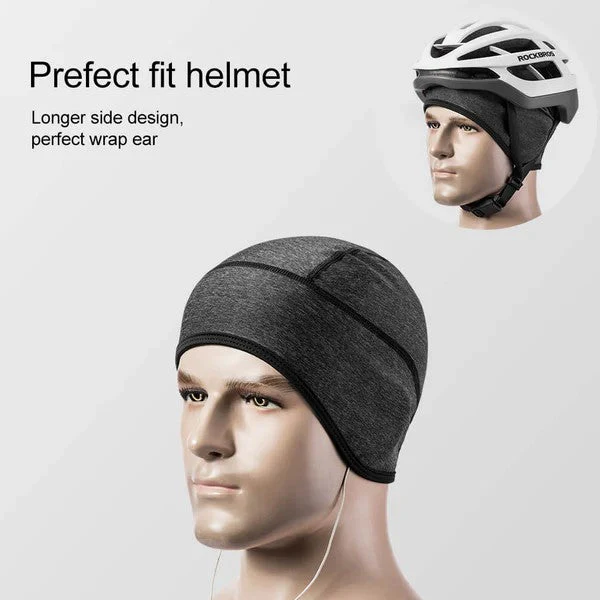 Cycling Skull Cap with Ear Covers - Image 5