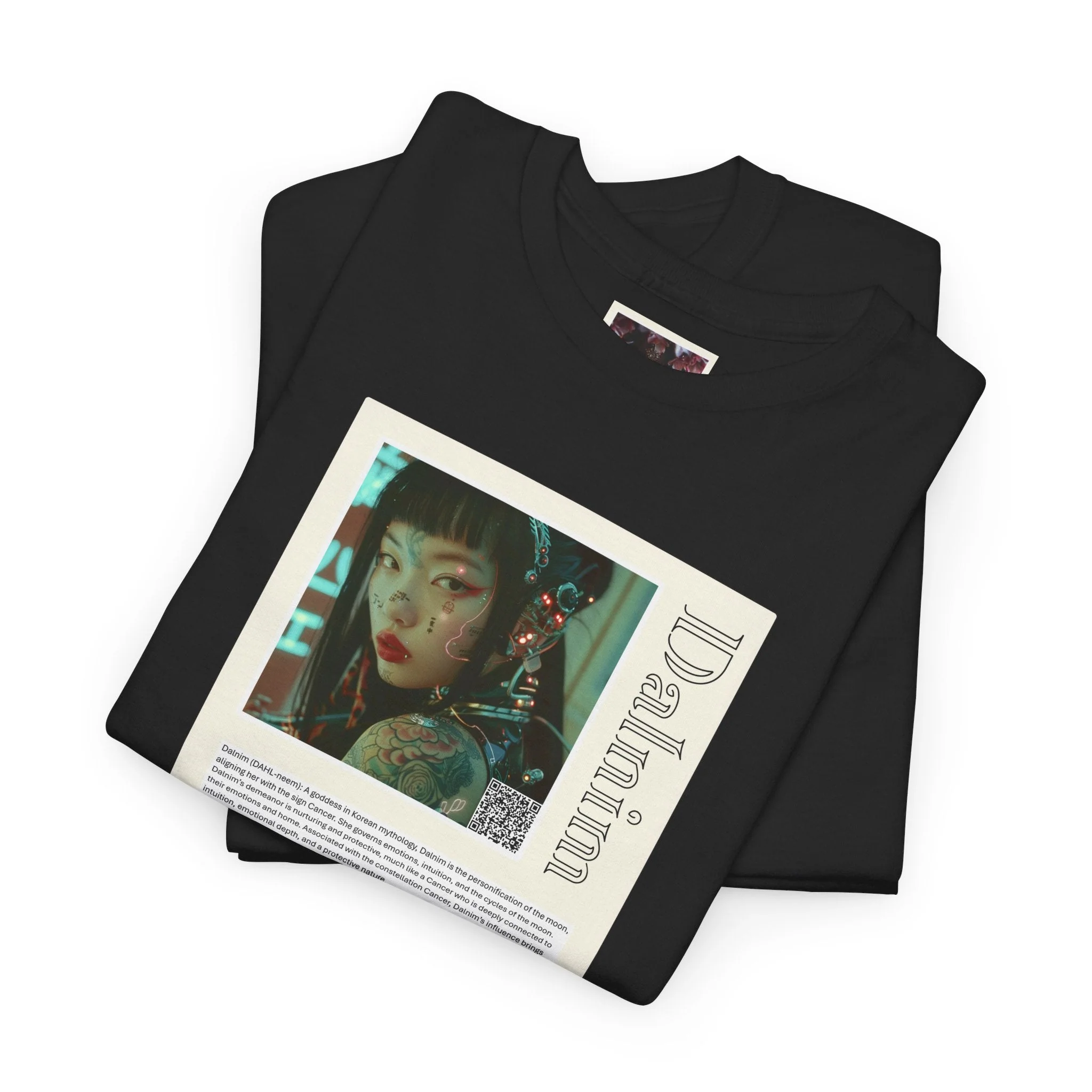Dalnim Aziza & Fae Unisex Heavy Cotton Tee - Image 16
