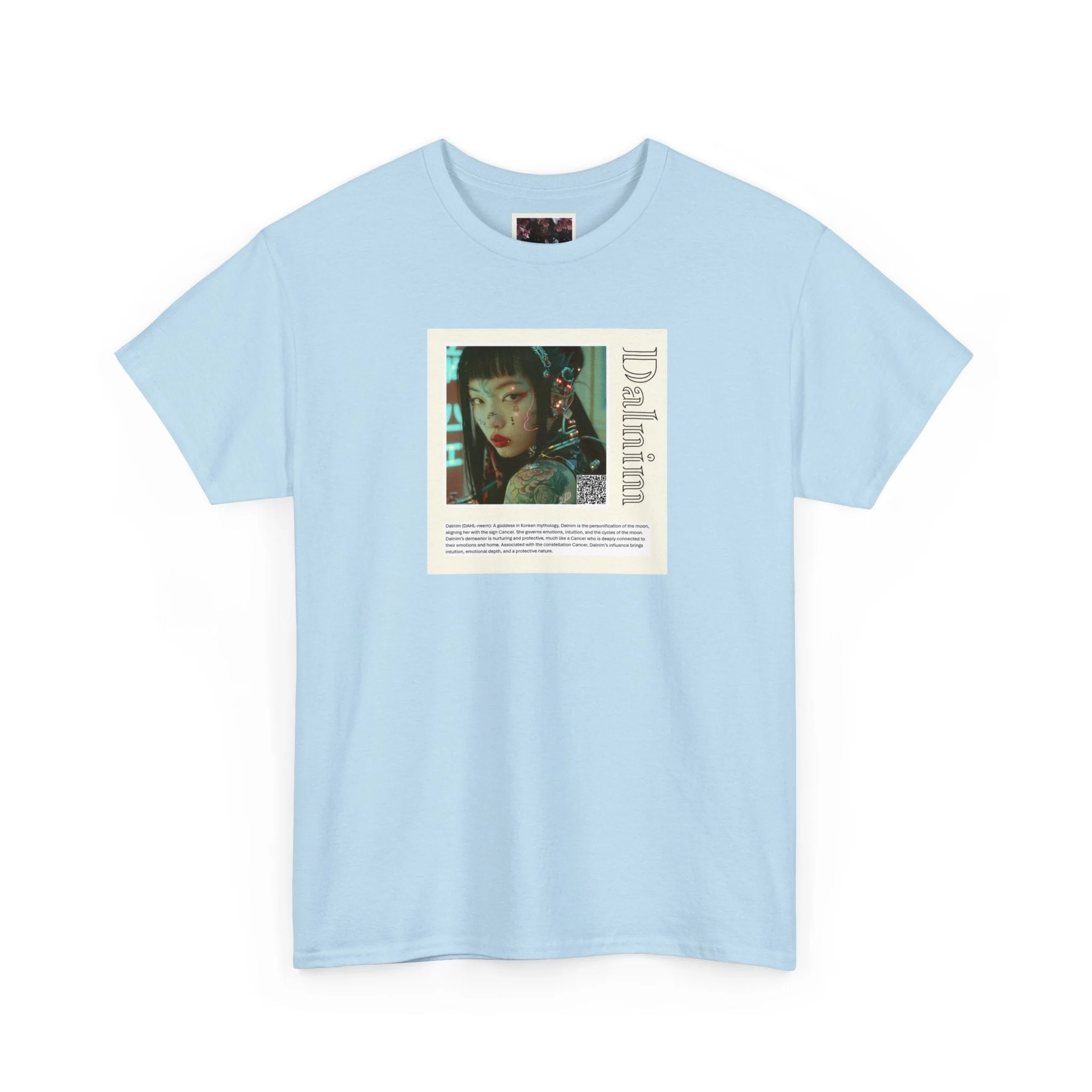 Dalnim Aziza & Fae Unisex Heavy Cotton Tee - Image 32