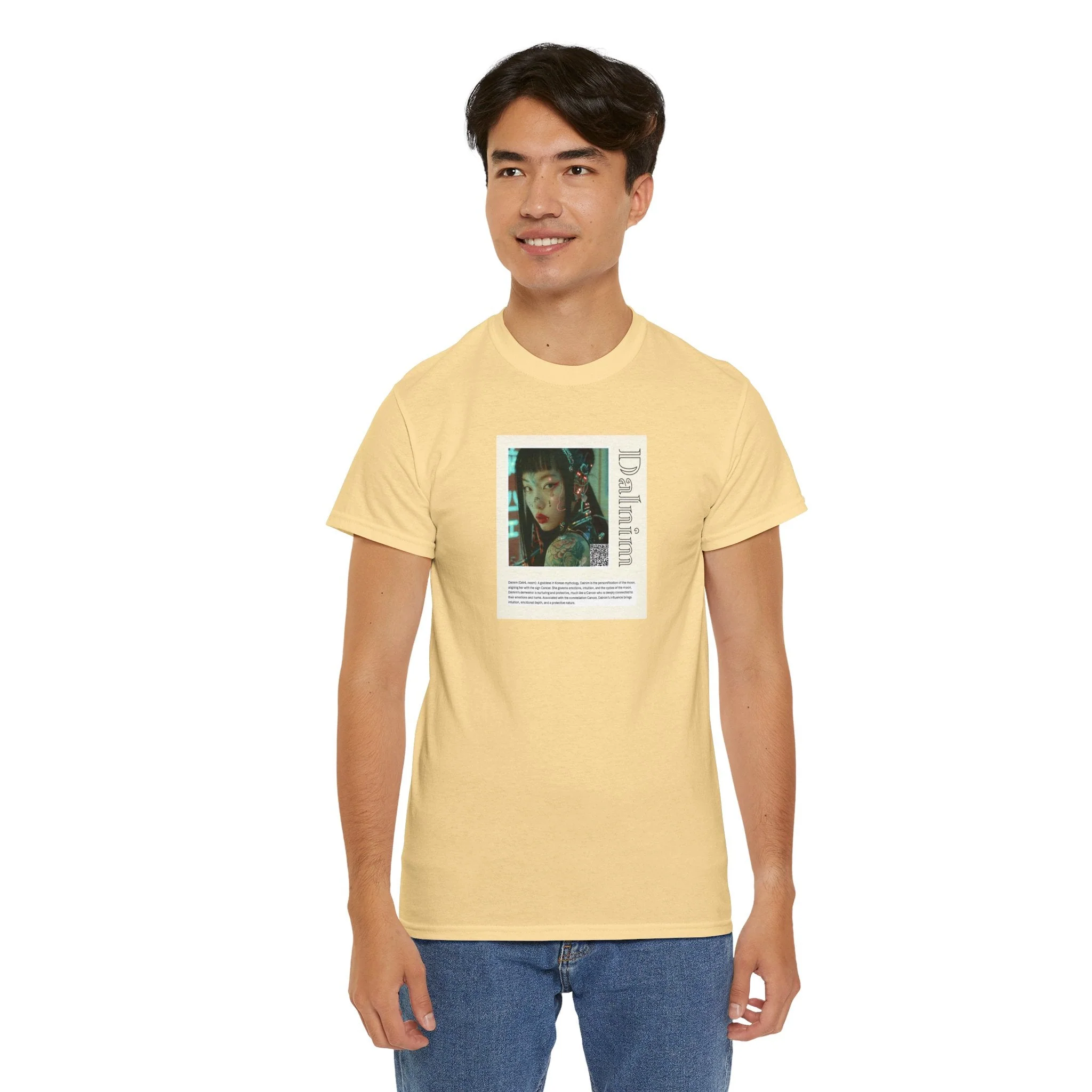 Dalnim Aziza & Fae Unisex Heavy Cotton Tee - Image 72