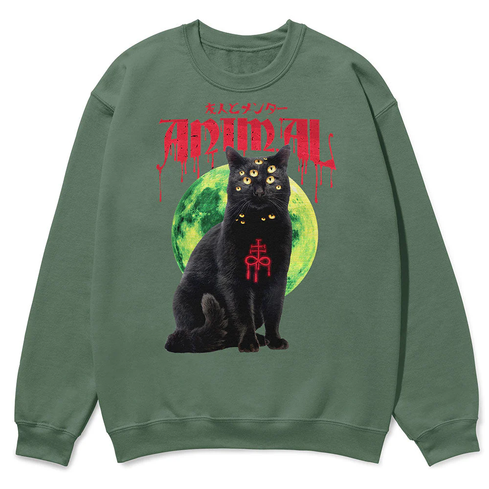 Dark Animal Sweatshirt - Image 6