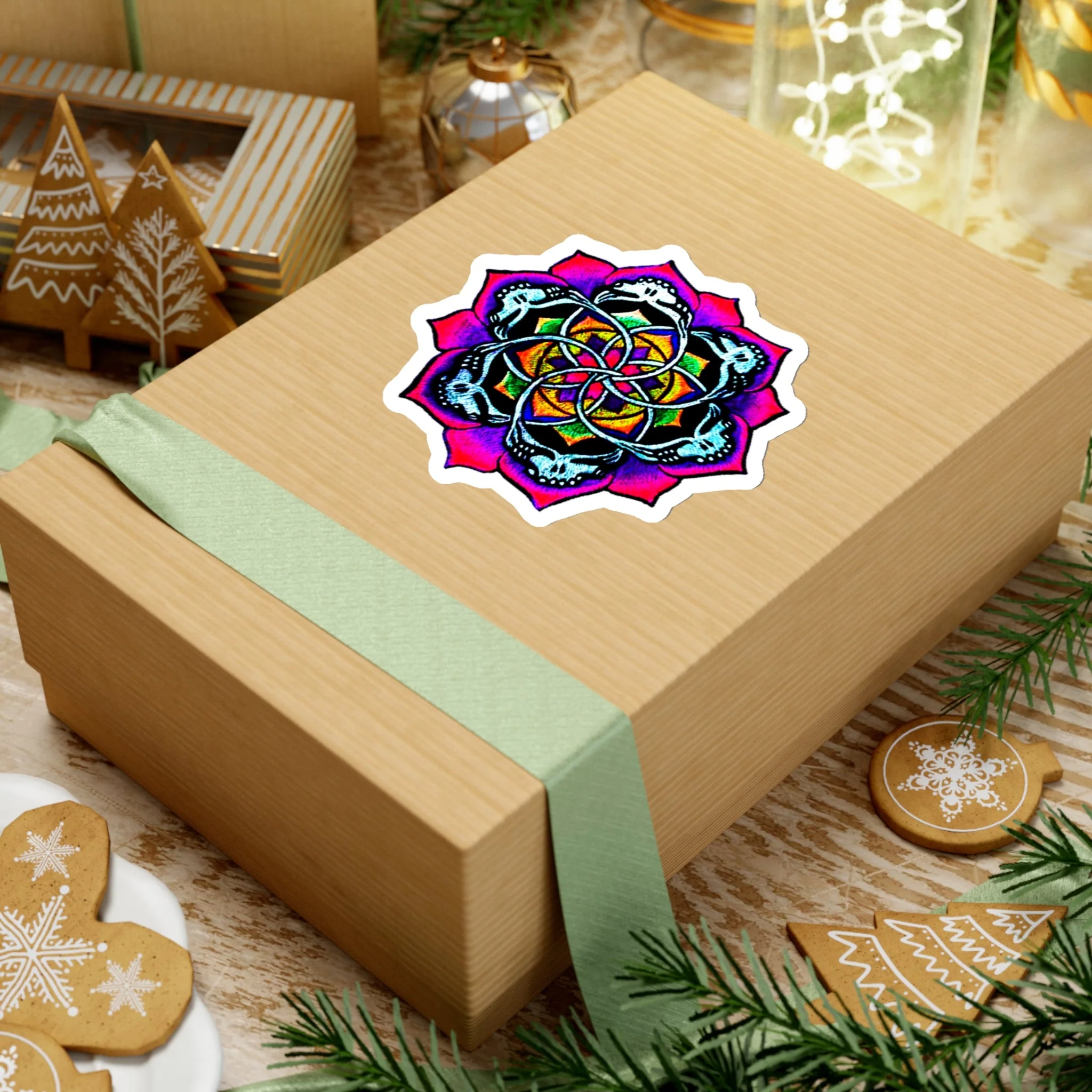 Dead Head Mandala Stickers - Image 8