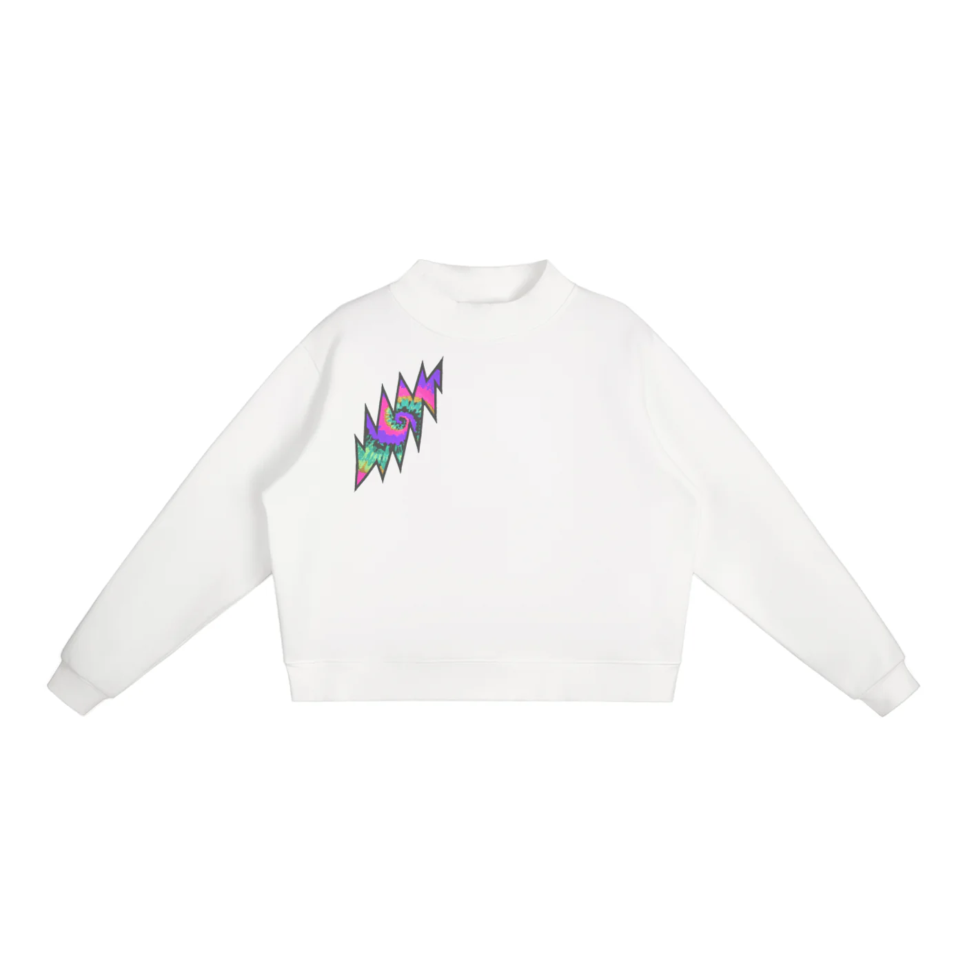 Dead Head Thunder Essential Fleece Mid-Neck Crew Sweatshirt - Image 7