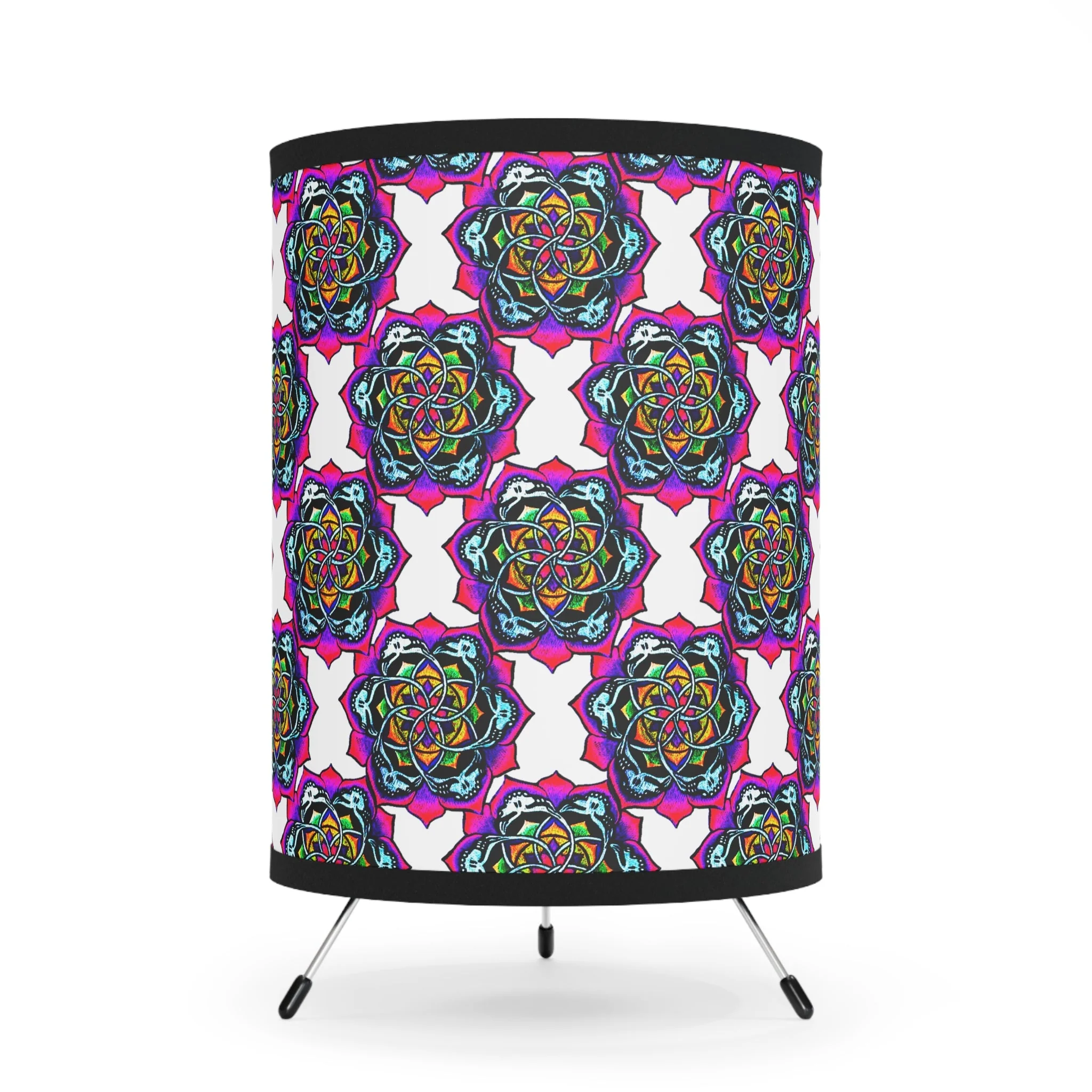 DEADPUNK Mandala Tripod Lamp - Image 2