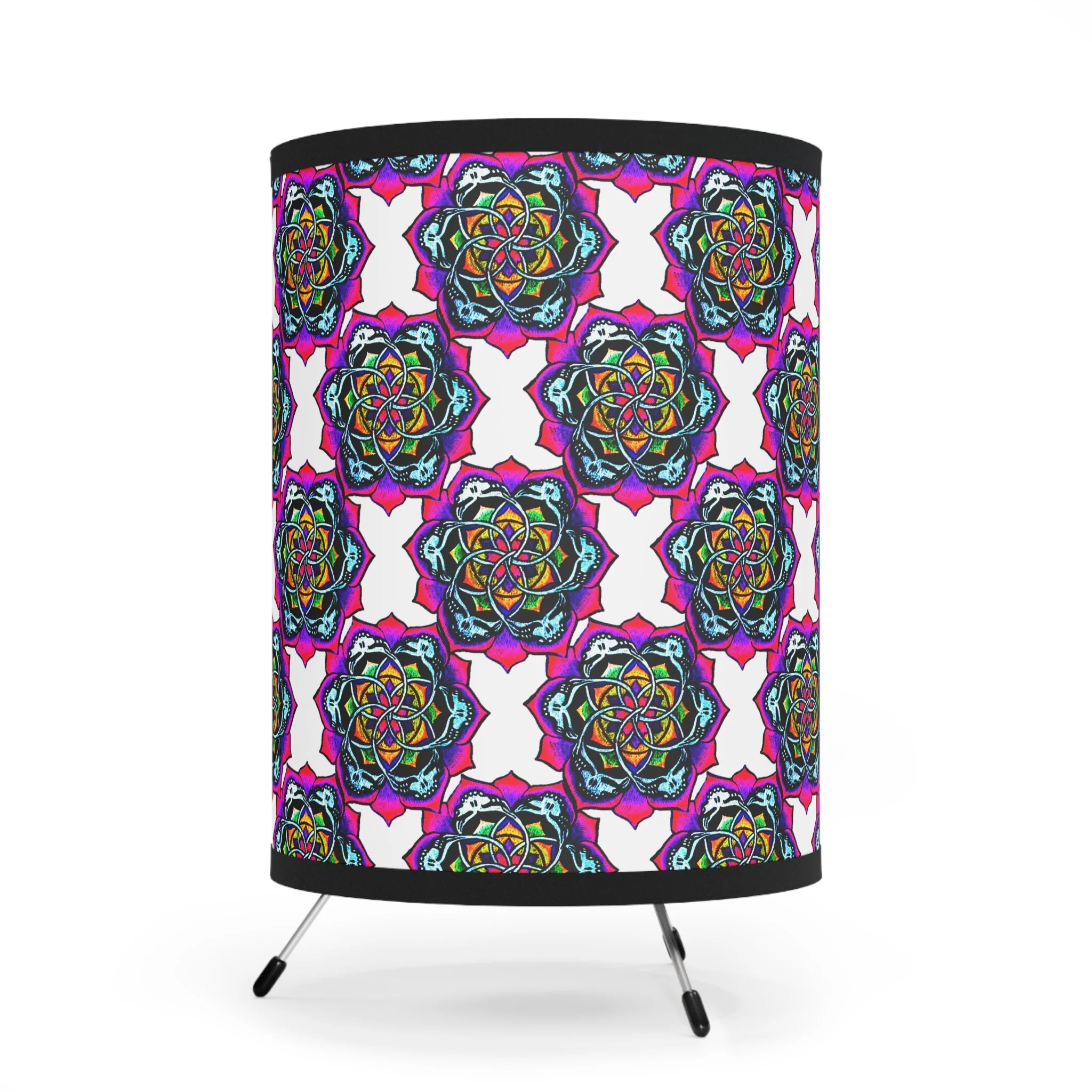 DEADPUNK Mandala Tripod Lamp - Image 3