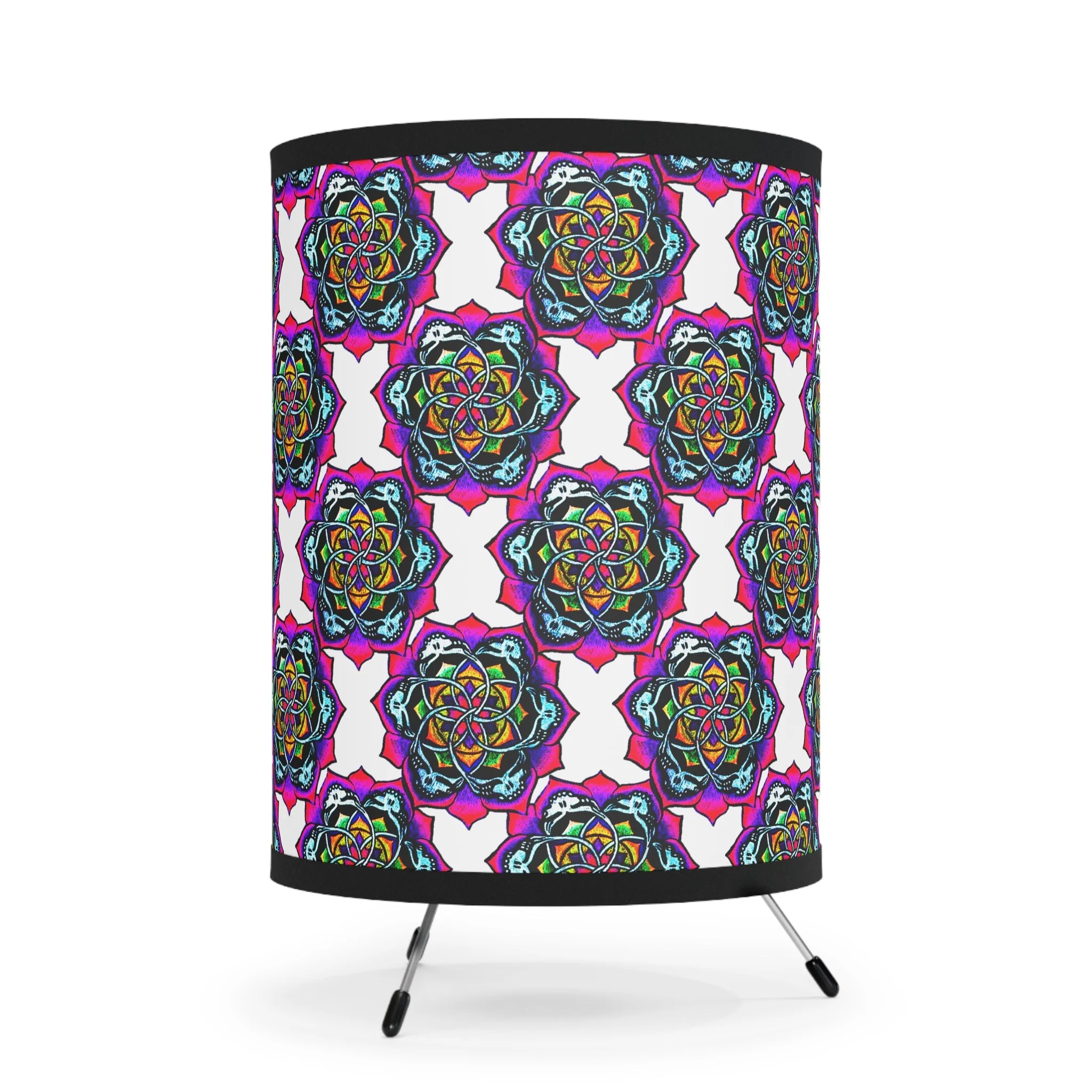 DEADPUNK Mandala Tripod Lamp - Image 5