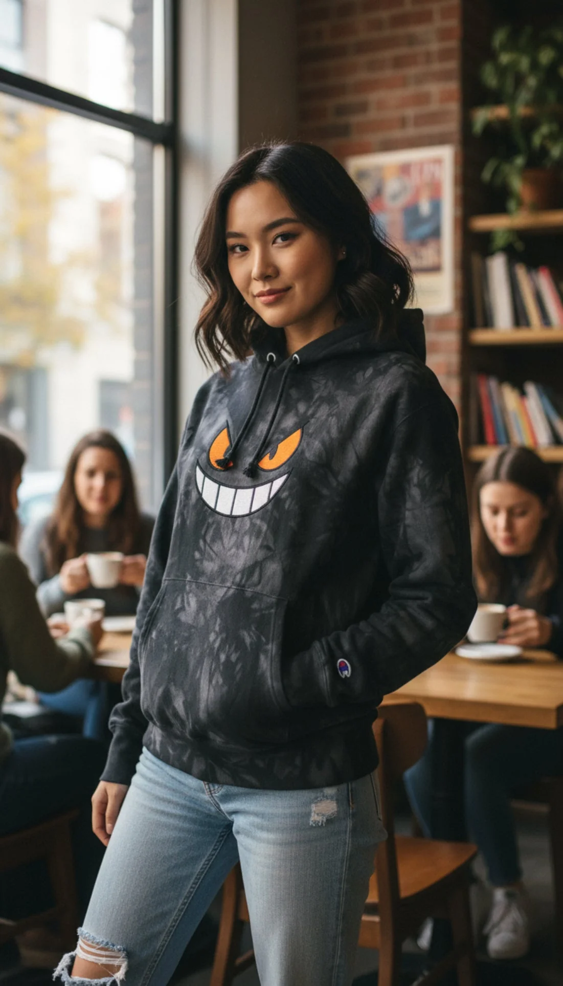 Demon Inside Tie-Dye Hoodie - Image 11