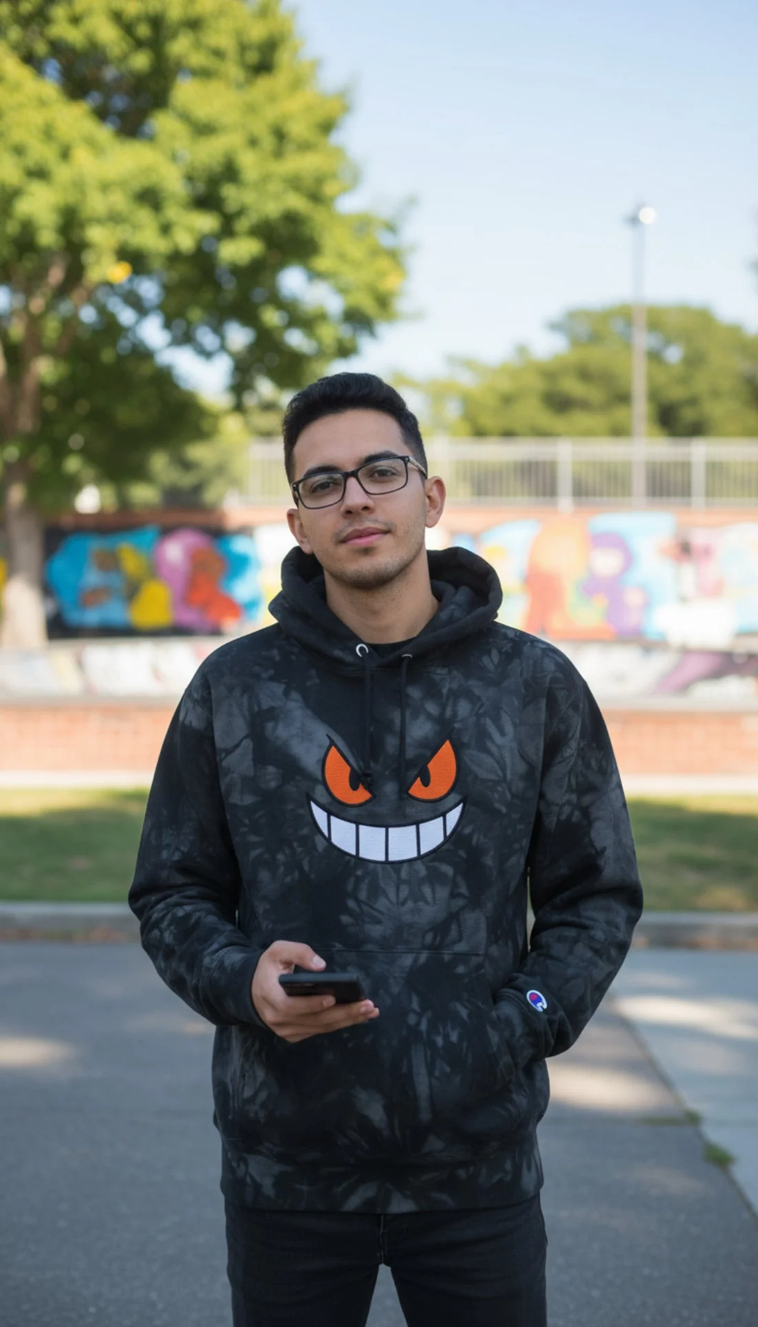 Demon Inside Tie-Dye Hoodie - Image 12
