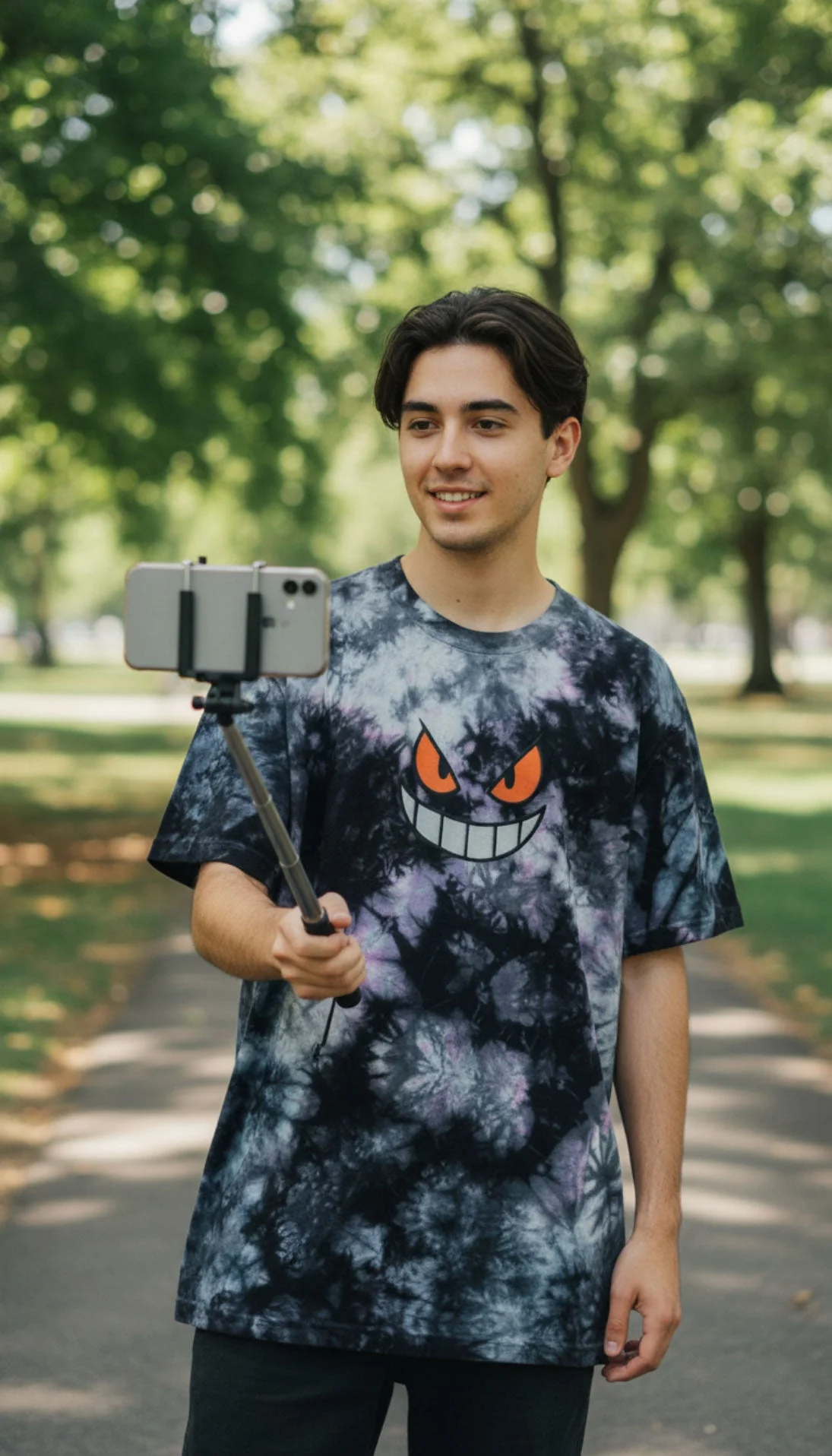 Demon Inside Tie-Dye T-Shirt - Image 18