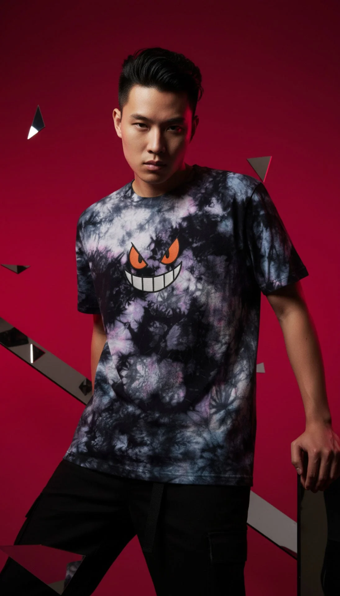 Demon Inside Tie-Dye T-Shirt - Image 8