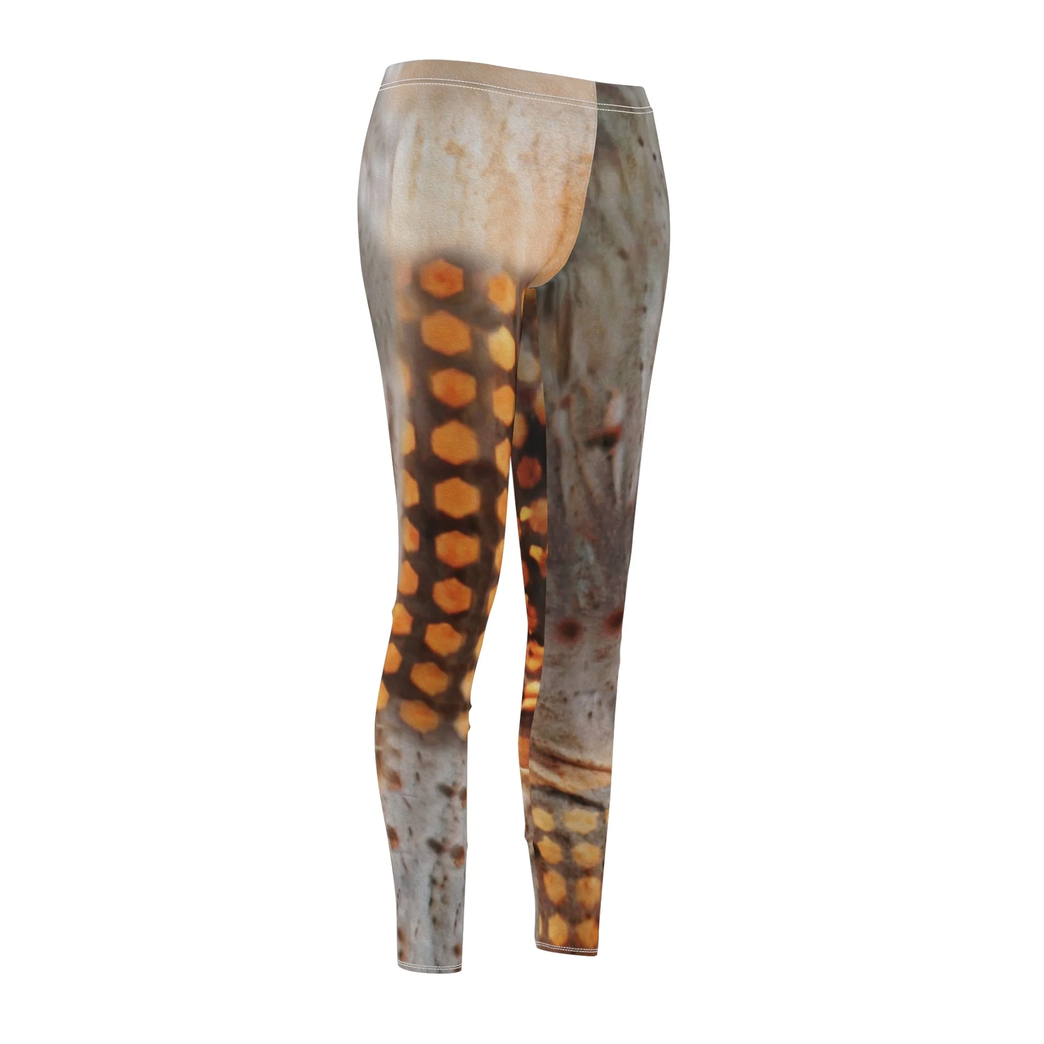 Desert Gold Resurrected Brushed Suede Leggings - Image 7