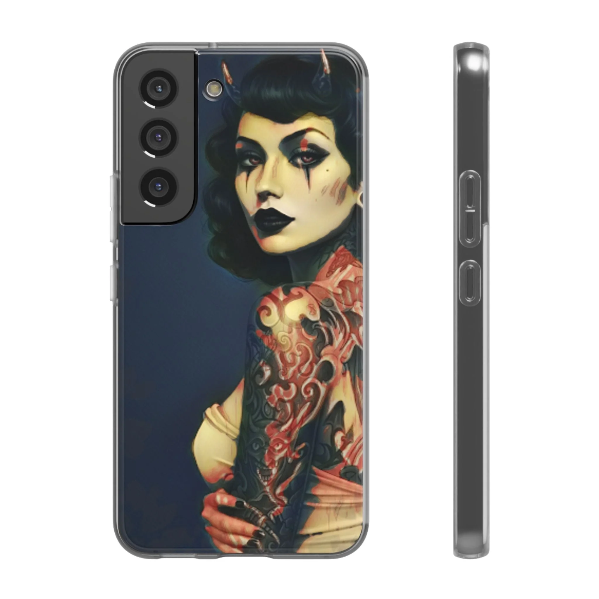 Devilish Beauty Flexi Phone Case - Image 12