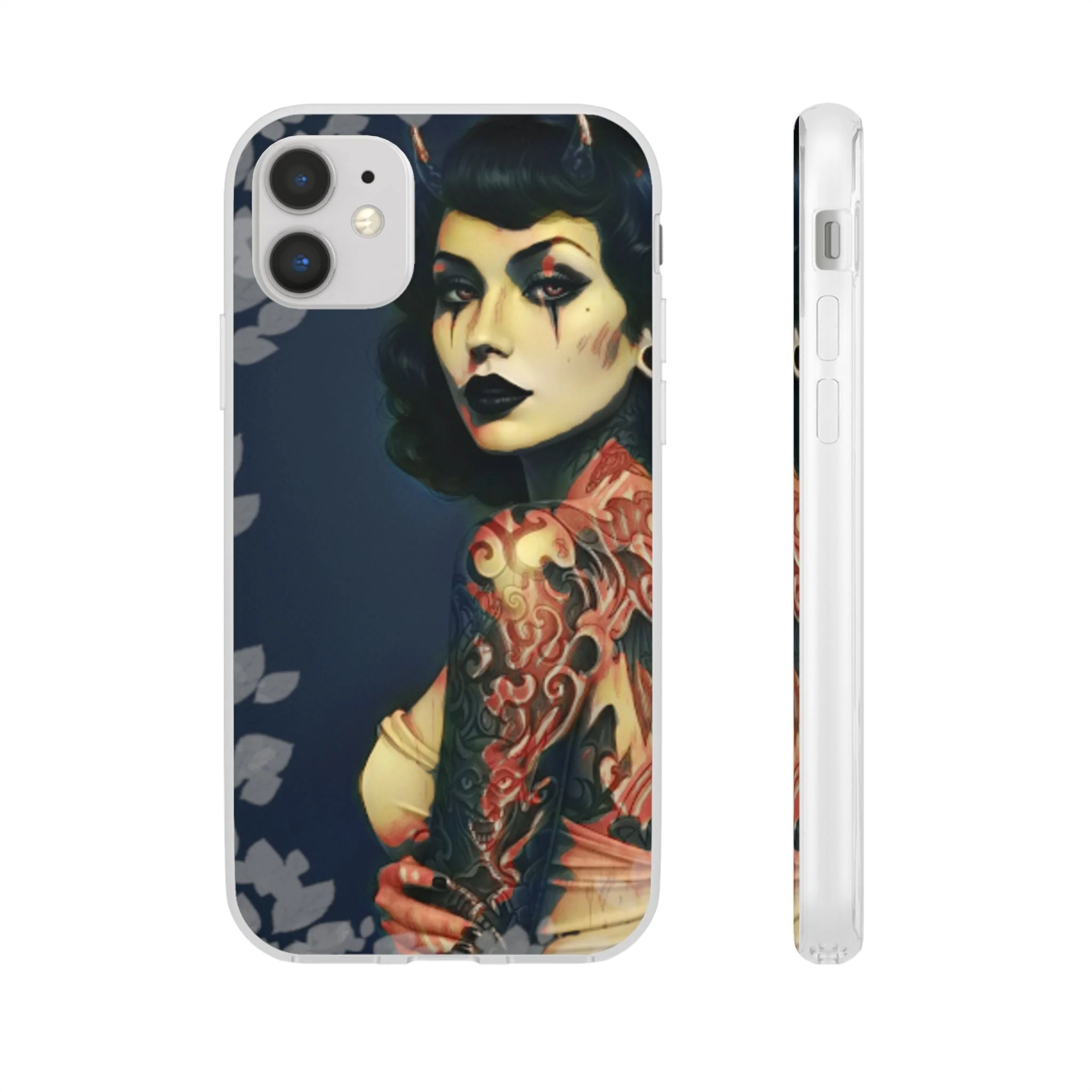 Devilish Beauty Flexi Phone Case - Image 6