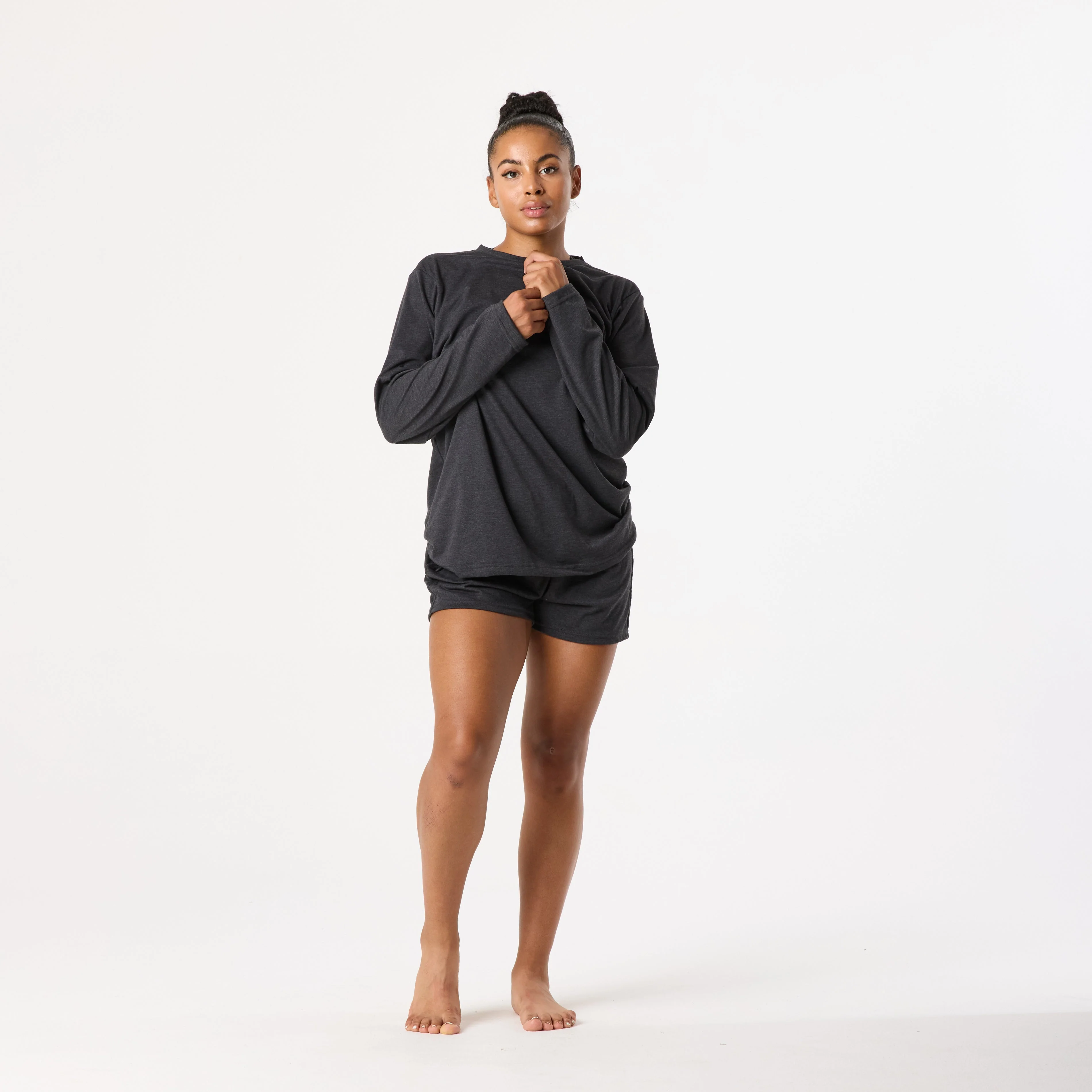 DFND Cooling Recovery Sleepwear LS Shirt - Image 3