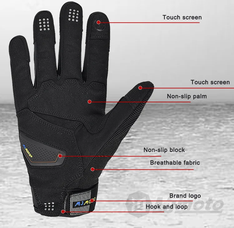 Dirtpaw Race Motorcycle Gloves Summer Breathable Motocross - Image 10