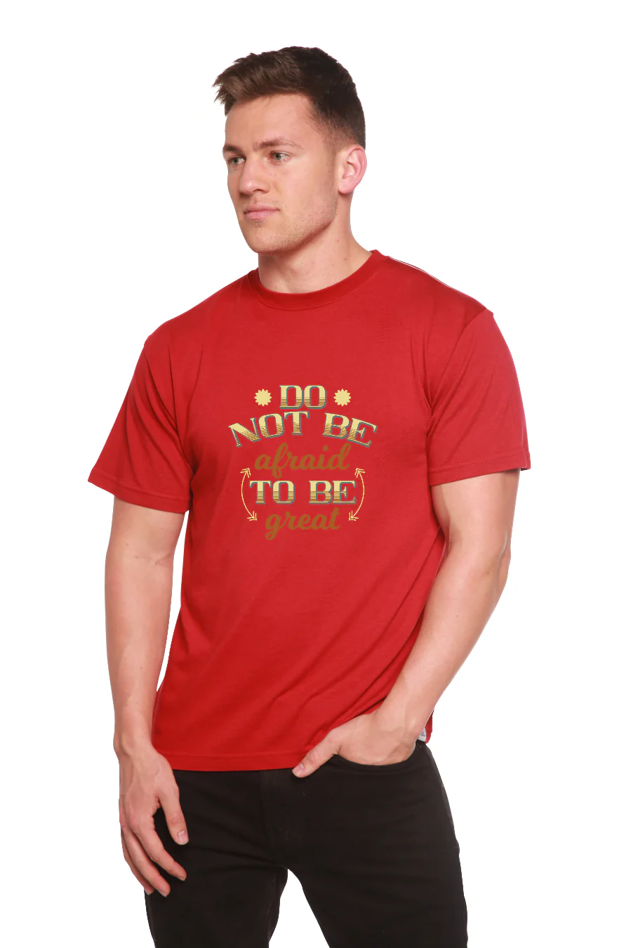 Do Not Be To Be Men's Bamboo Viscose/Organic Cotton Short Sleeve Graphic T-Shirt - Image 3