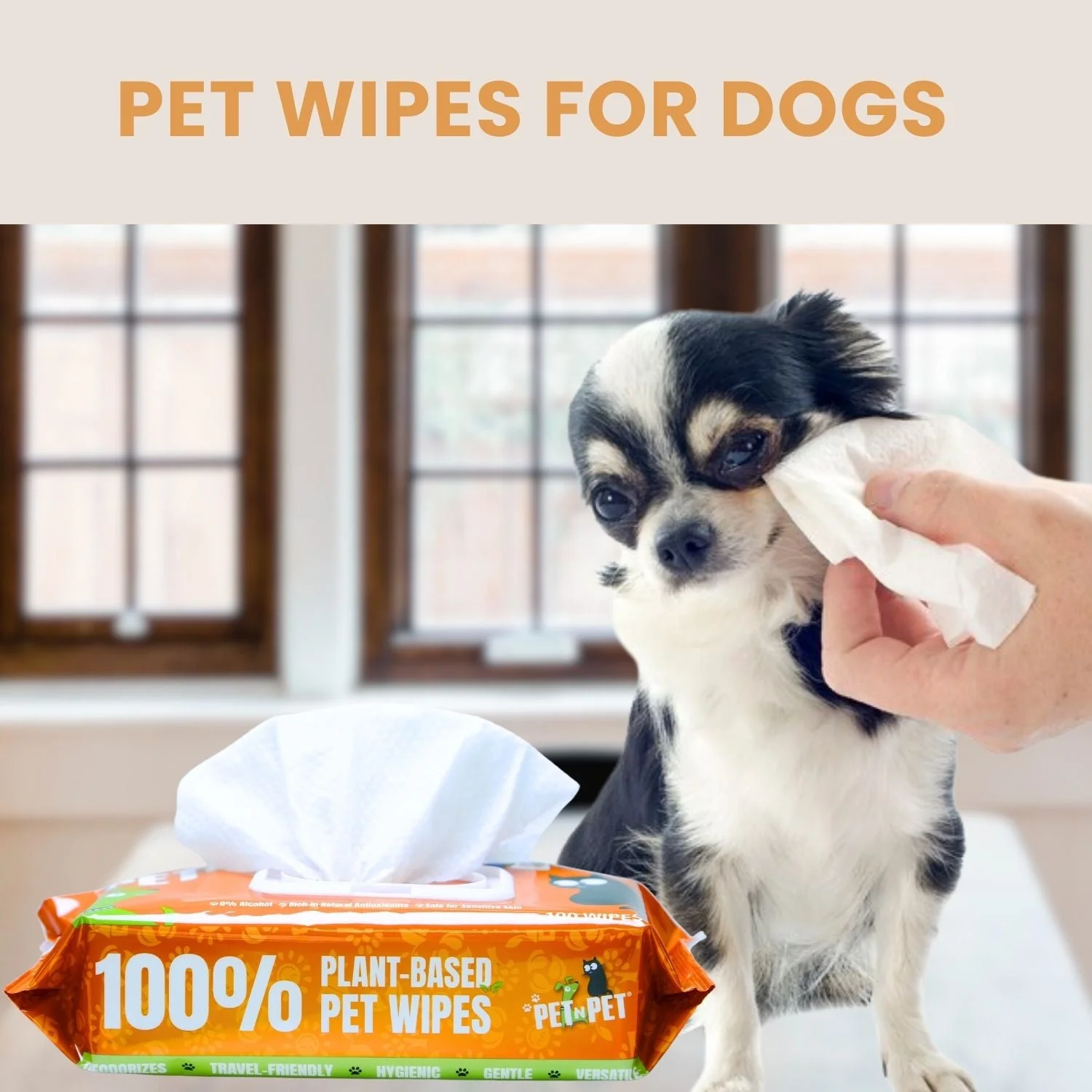 Dog Wipes Cleaning & Deodorizing 400 Count - Image 6