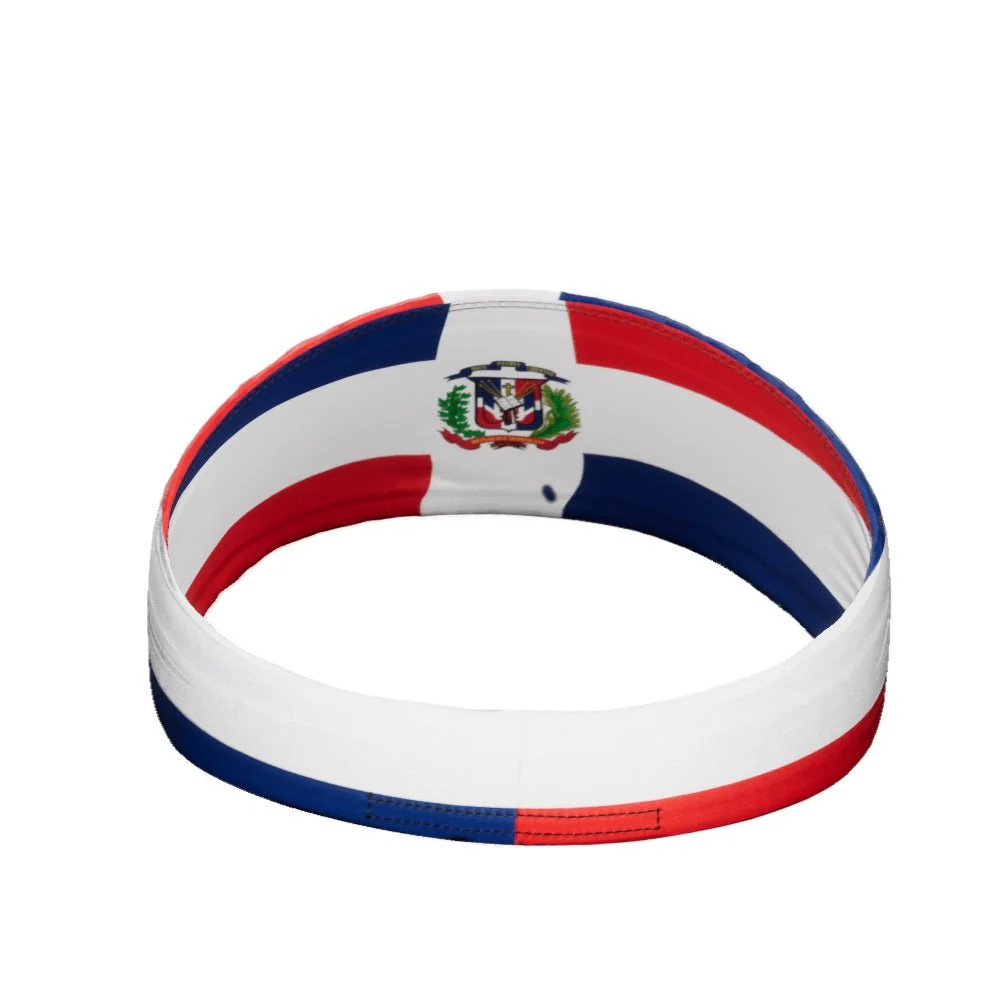 Dominican Republic Flag Headband - Image 3