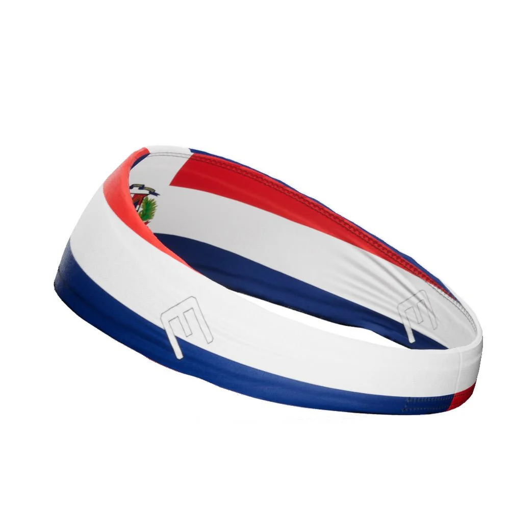 Dominican Republic Flag Headband - Image 4
