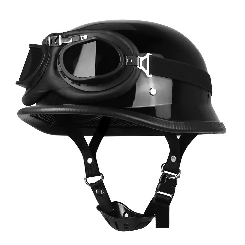 DOT Certification Half Helmet Retro Motorcycle - Image 12