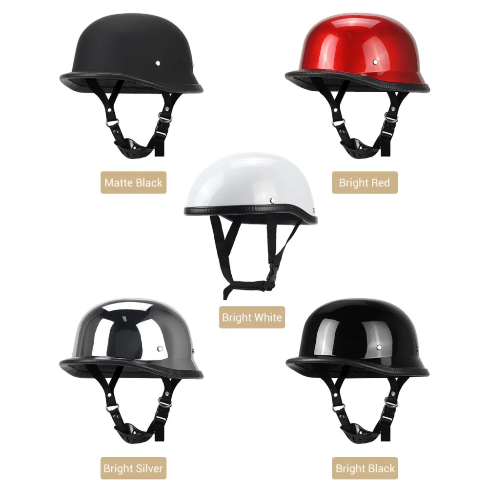 DOT Certification Half Helmet Retro Motorcycle - Image 4