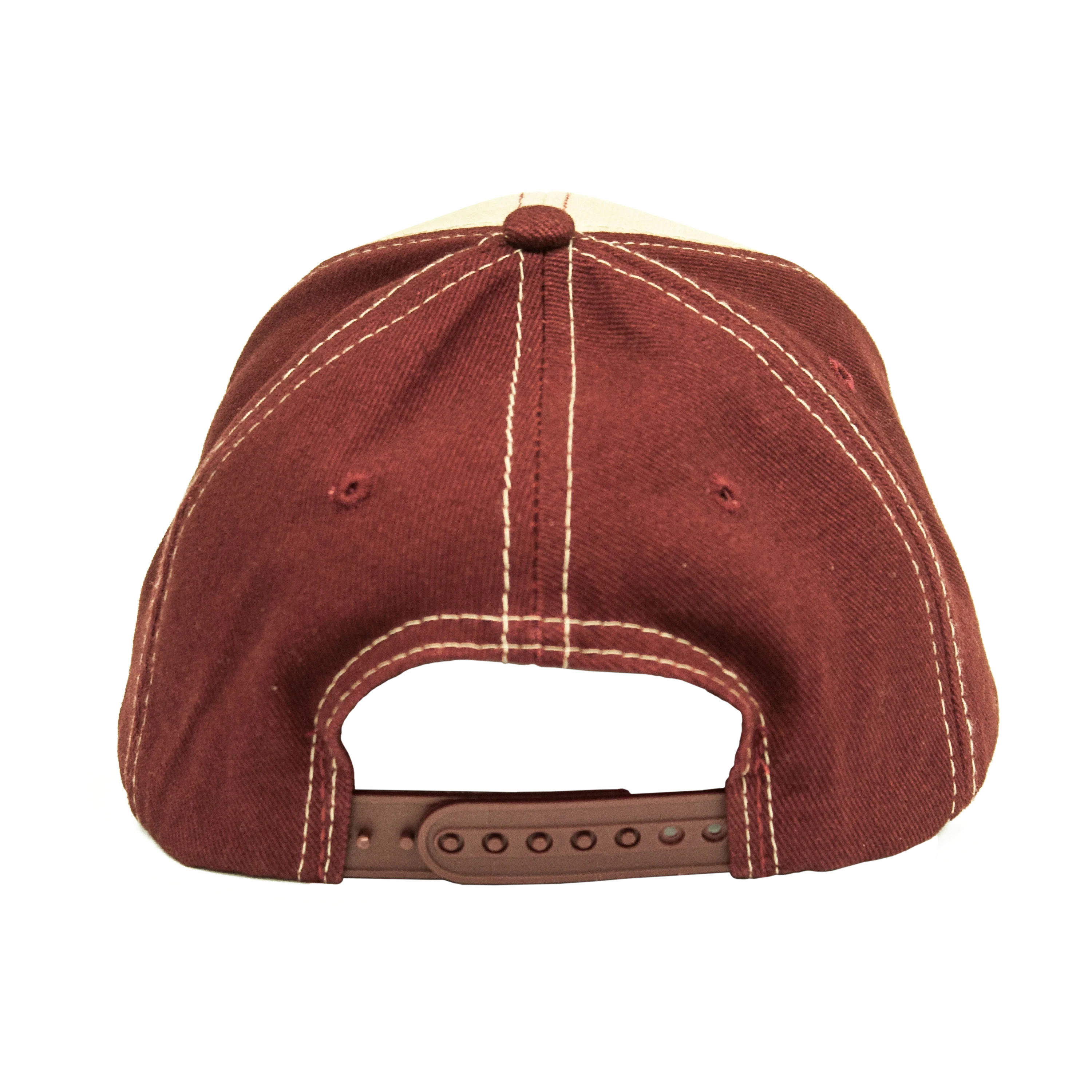Dr Pepper Oval Logo Hat - Tan and Red - Image 3