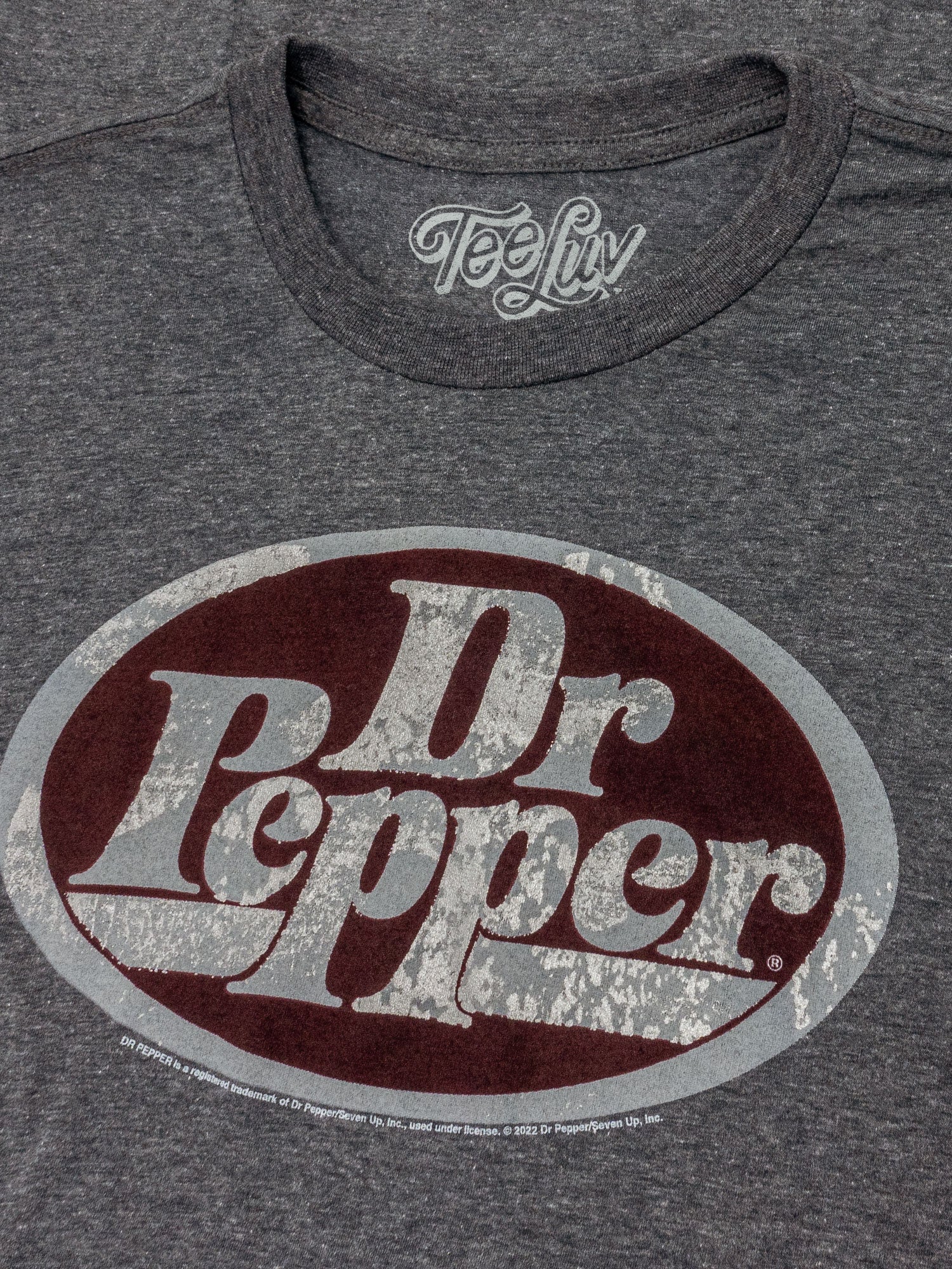 Dr Pepper Oval Logo T-Shirt - Gray - Image 2