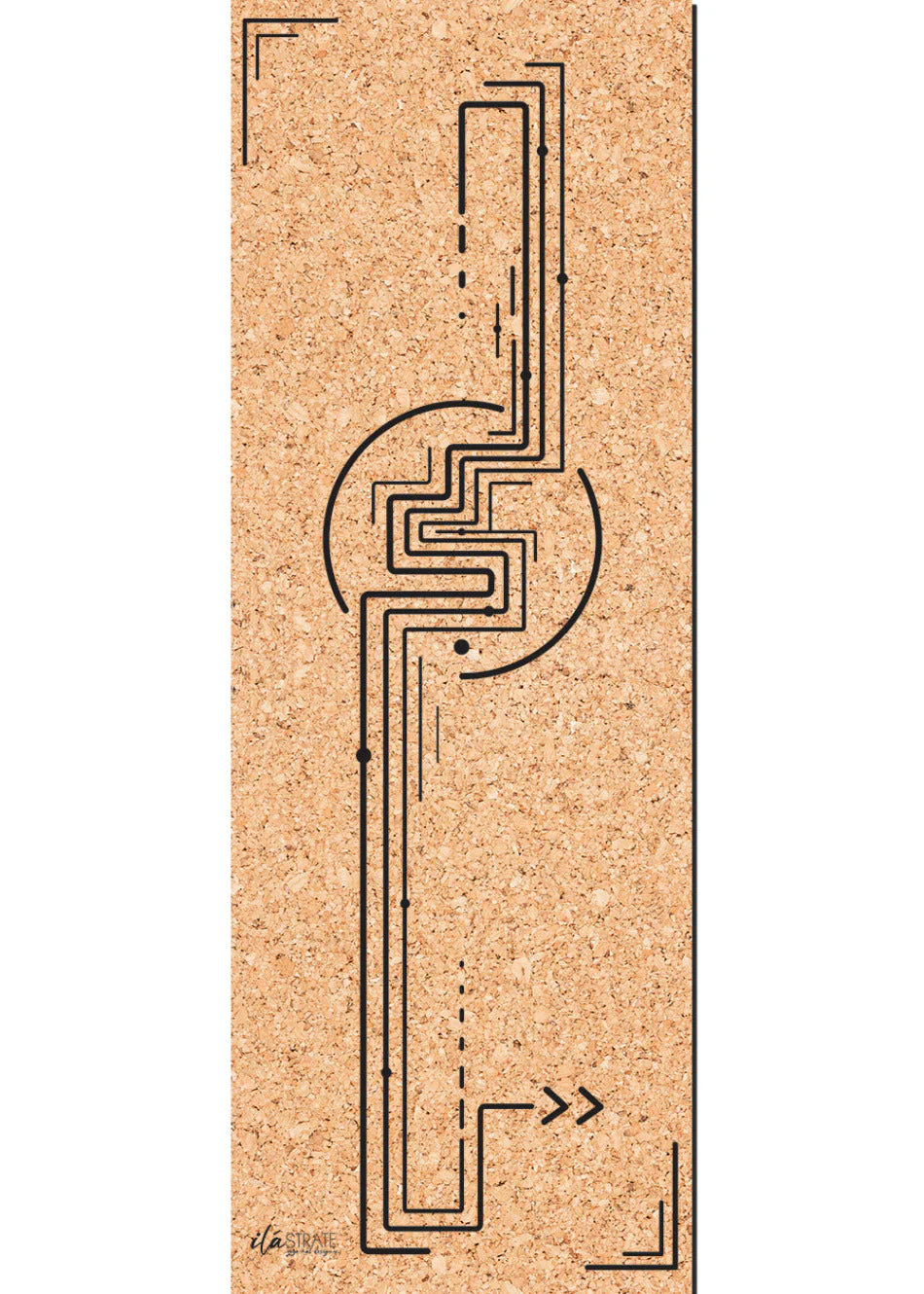 Dragon Cork Yoga Mat - Image 4