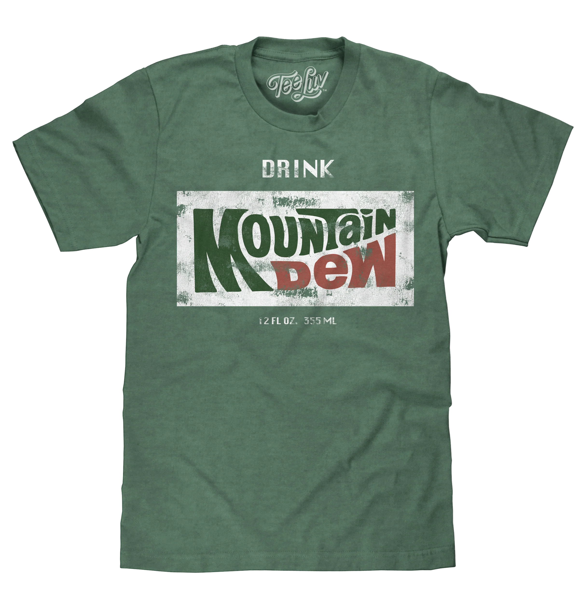 Drink Mountain Dew Logo T-Shirt - Green