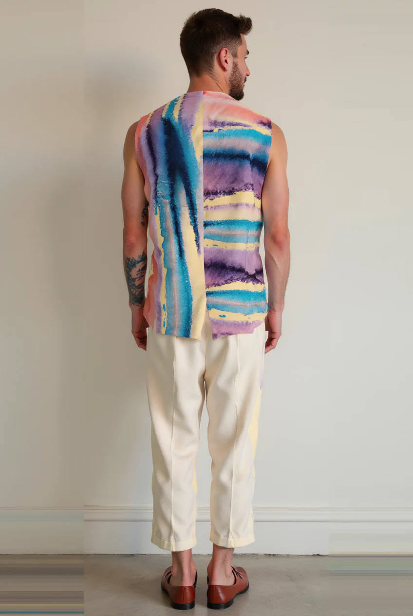 Drip Men's Vest - Image 2
