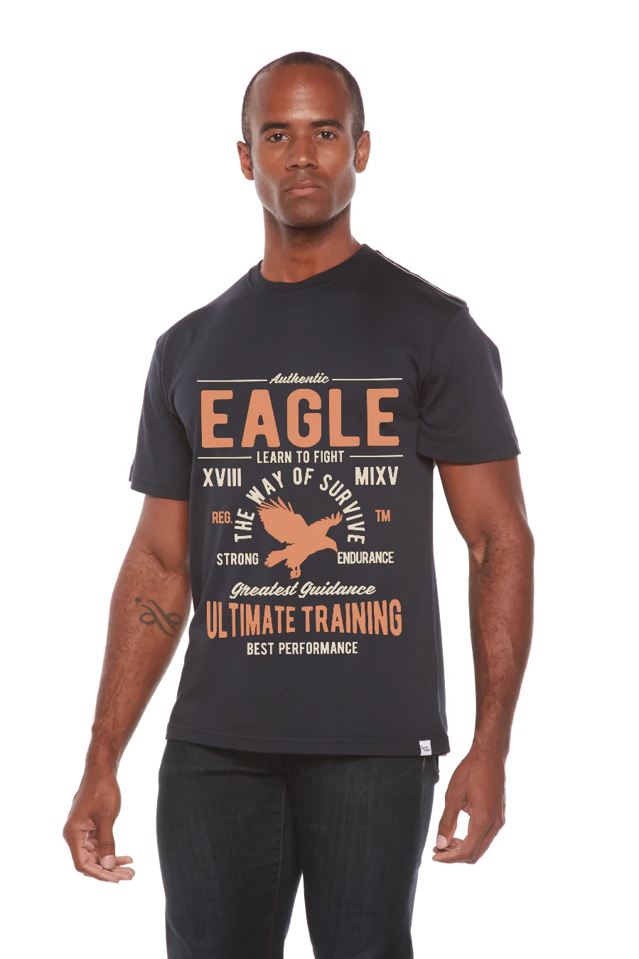 Eagle Men's Bamboo Viscose/Organic Cotton Short Sleeve Graphic T-Shirt - Image 3