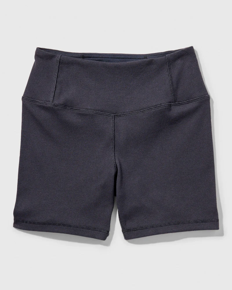 EcoKnit⢠Ribbed Bike Short - 5" - Image 6