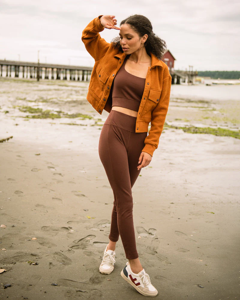 EcoKnit™ Ribbed Leggings - Image 2