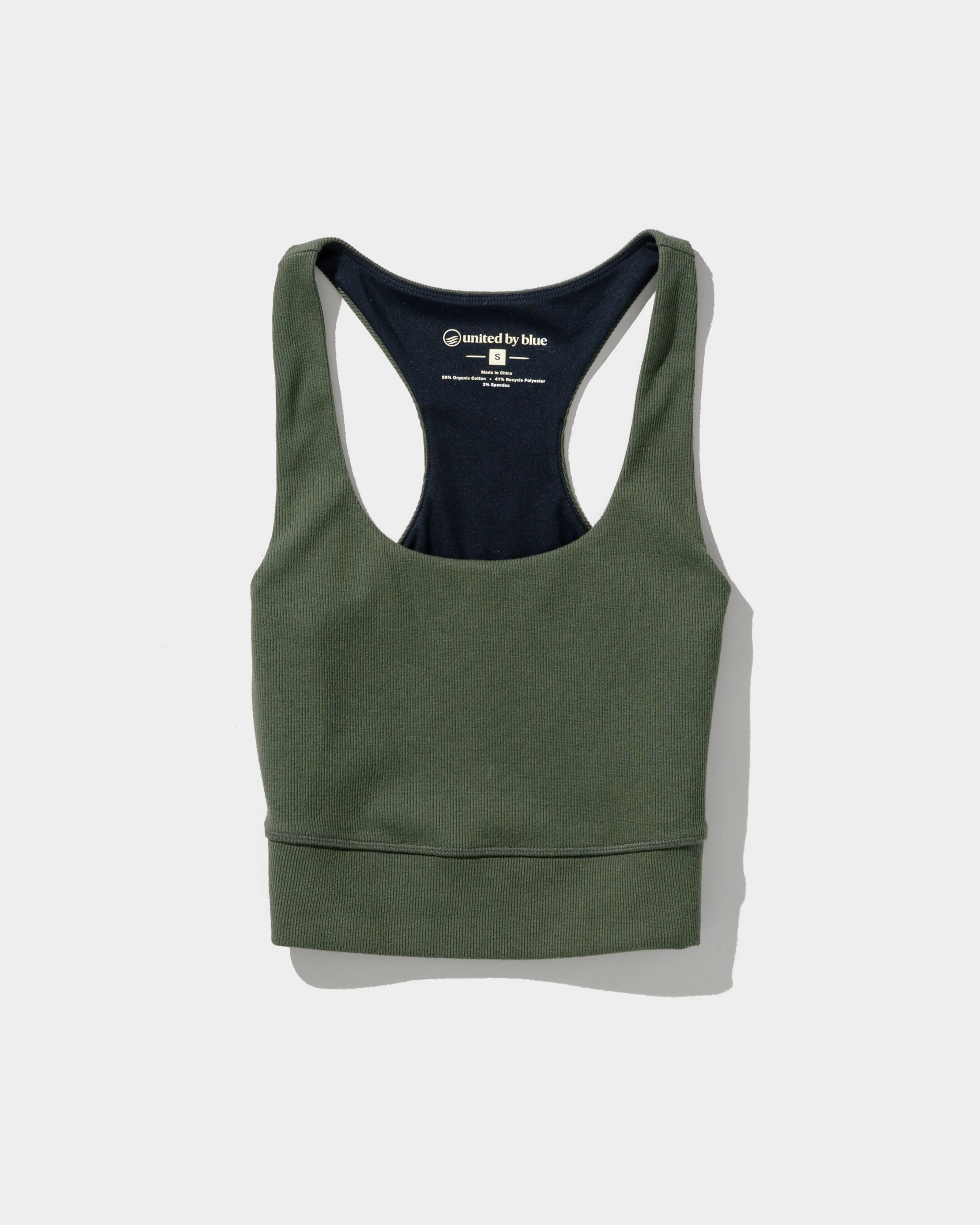 EcoKnit™ Ribbed Sports Bra - Image 3