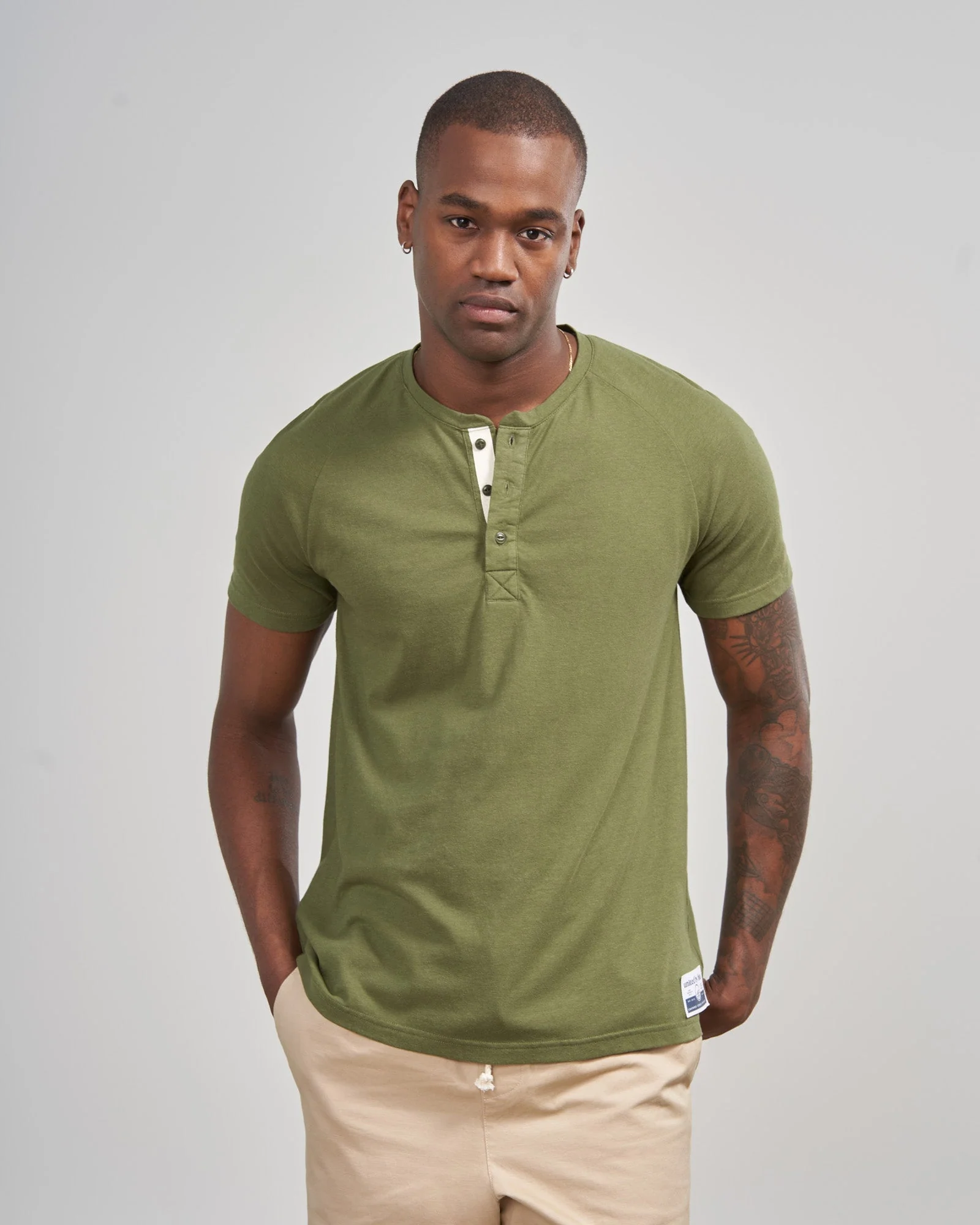 EcoKnit™ Short-Sleeve Henley - Image 13