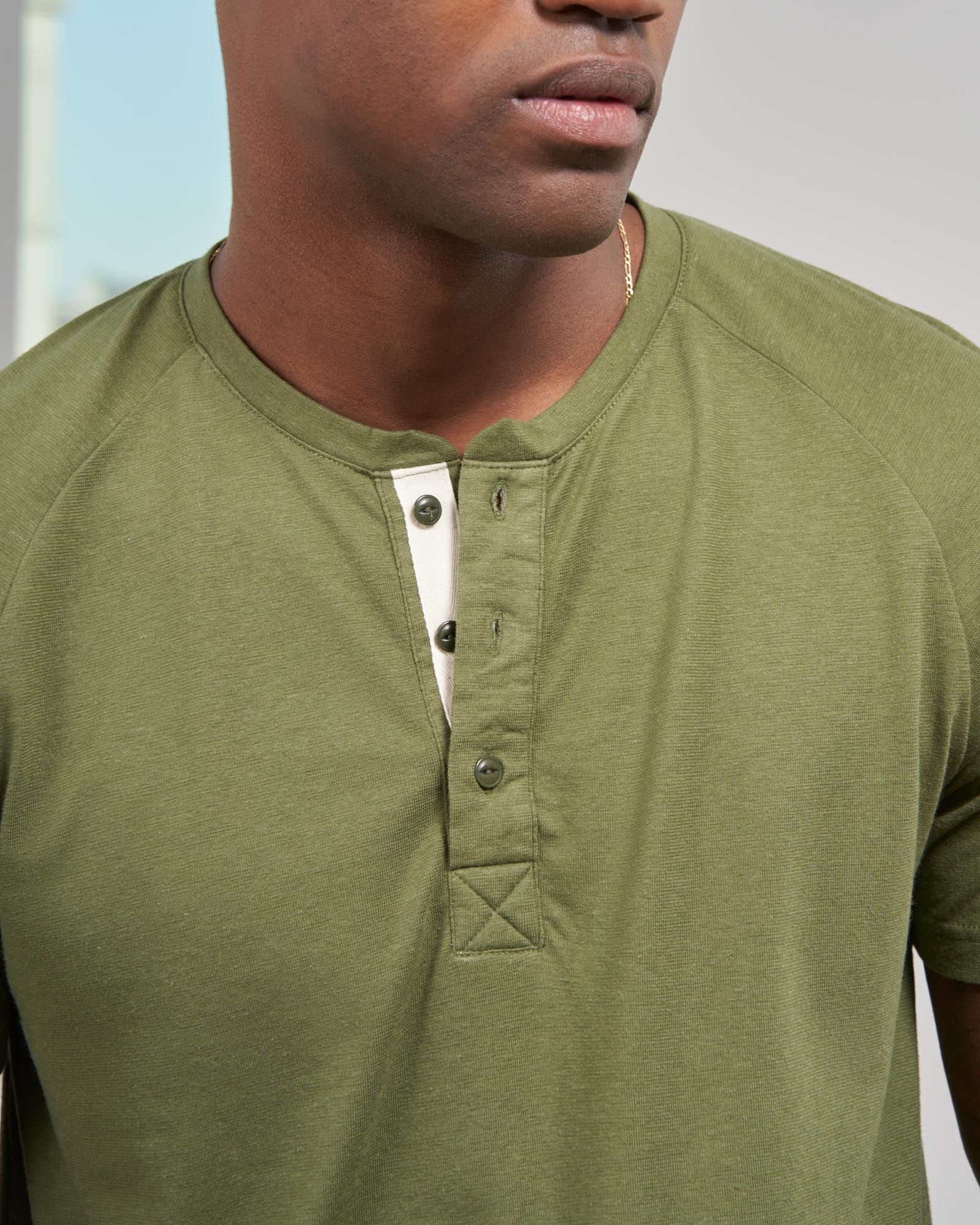 EcoKnit™ Short-Sleeve Henley - Image 15