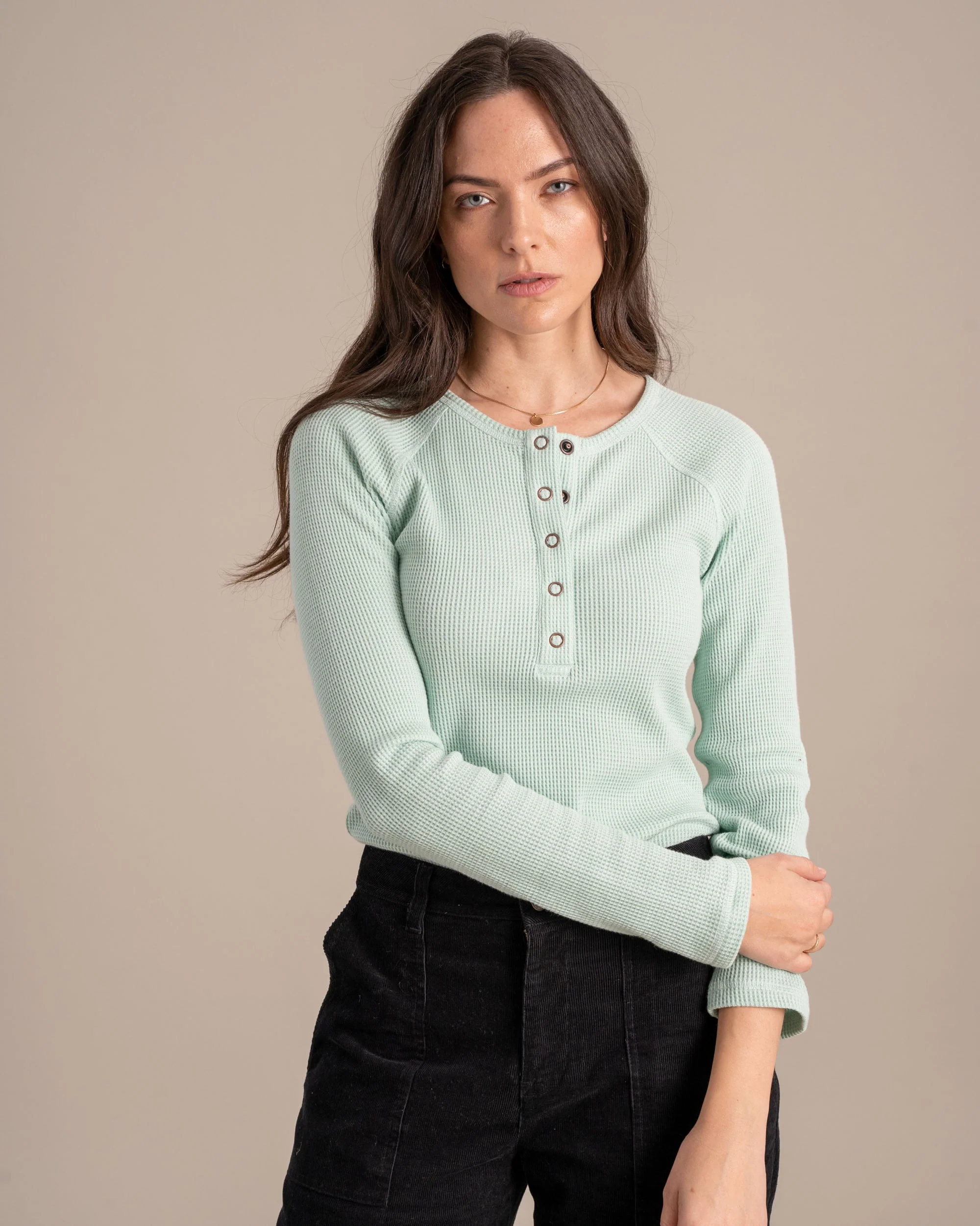 EcoKnit™ Thermal Henley - Image 3