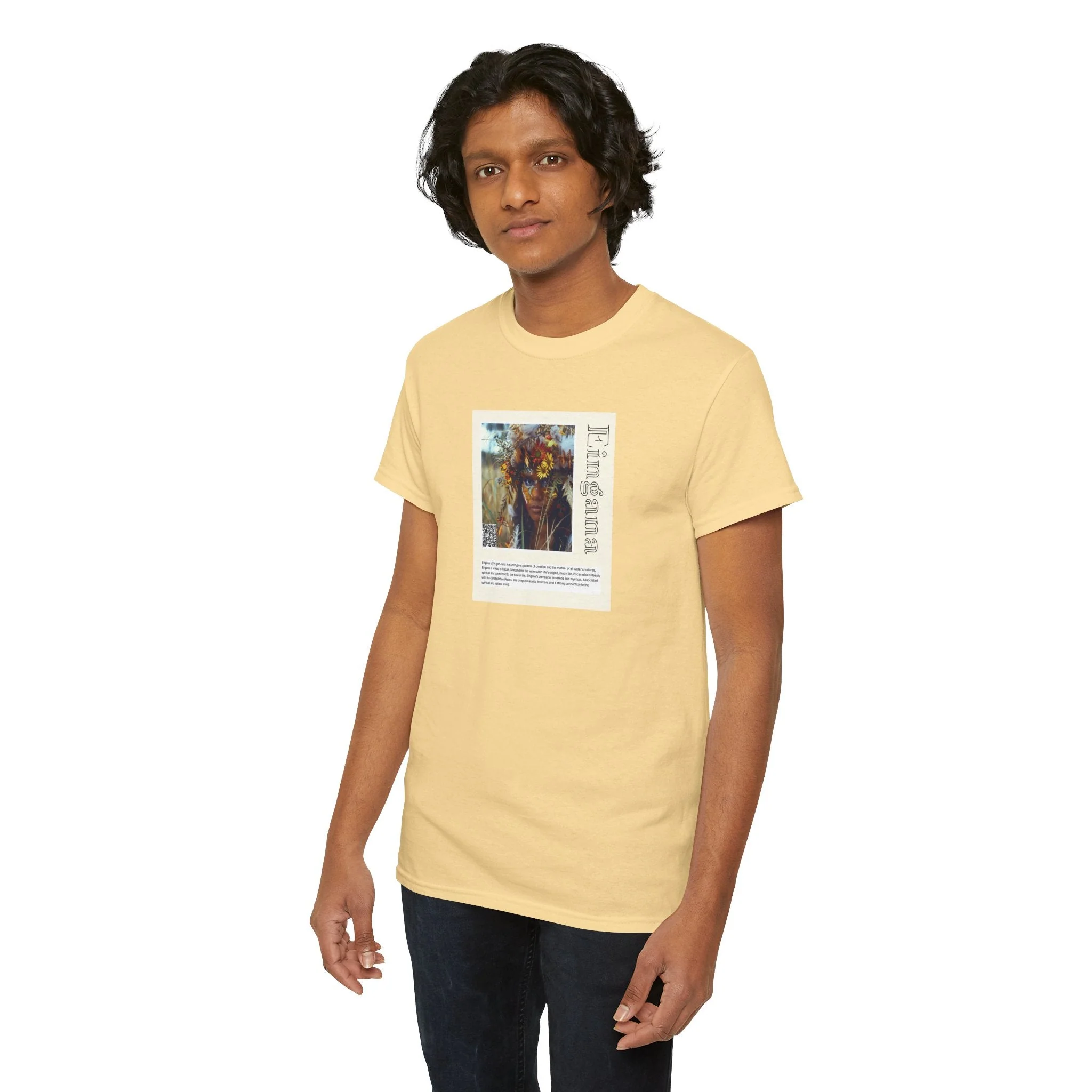 Eingana Aziza & Fae Unisex Heavy Cotton Tee - Image 83