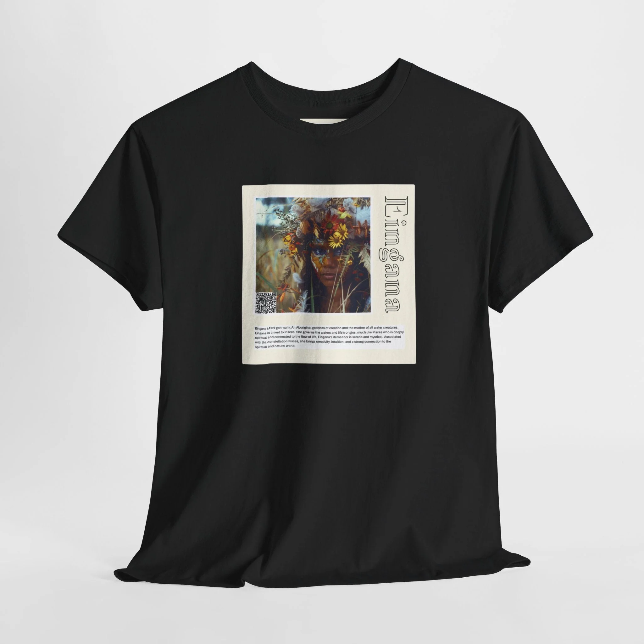 Eingana Aziza & Fae Unisex Heavy Cotton Tee - Image 87