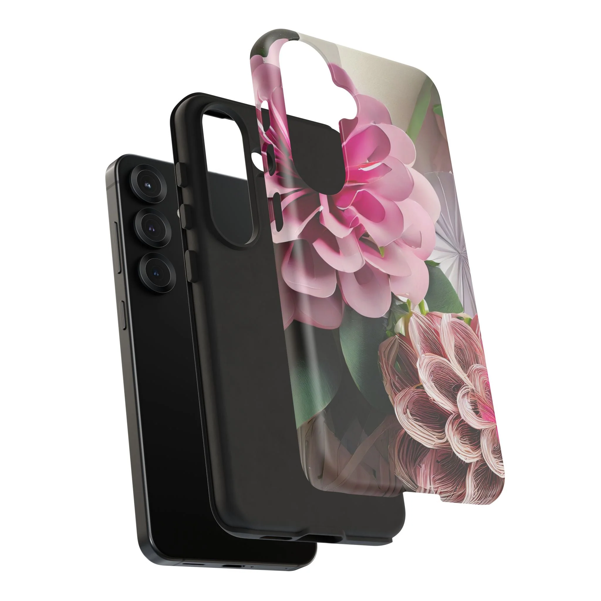 Elegant Paper Flowers Tough Phone Case - Image 132