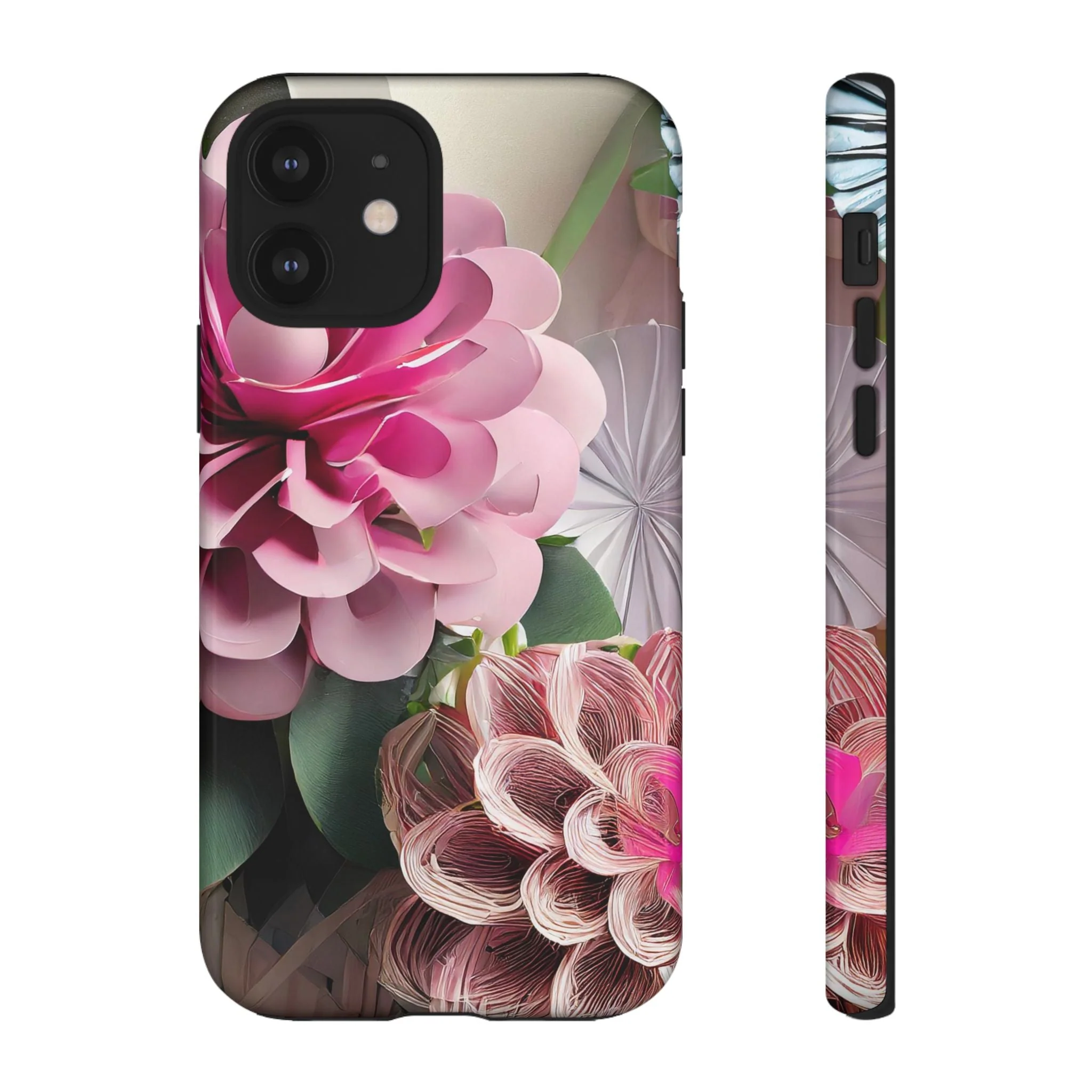 Elegant Paper Flowers Tough Phone Case - Image 15